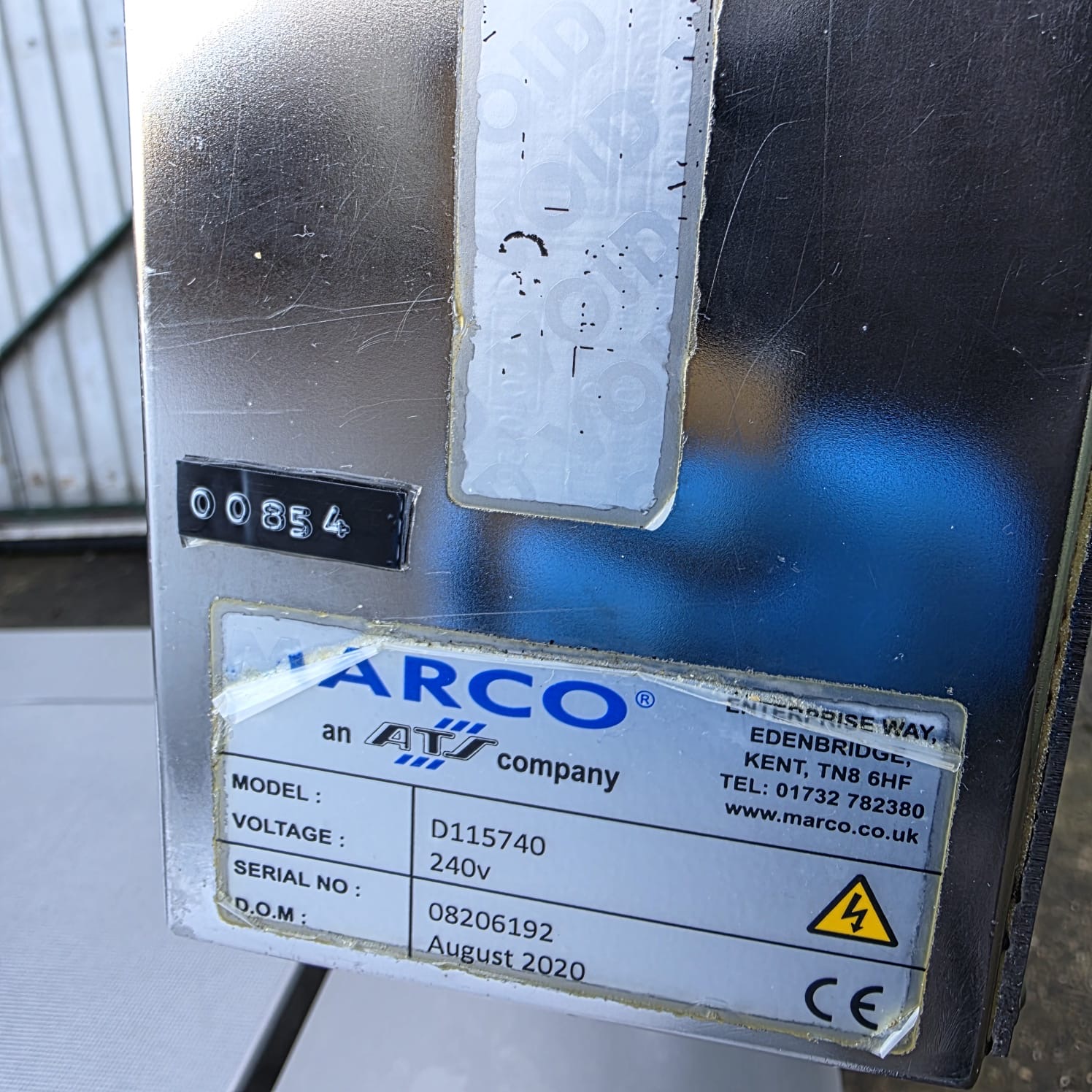 Used D115740 Weigh Table