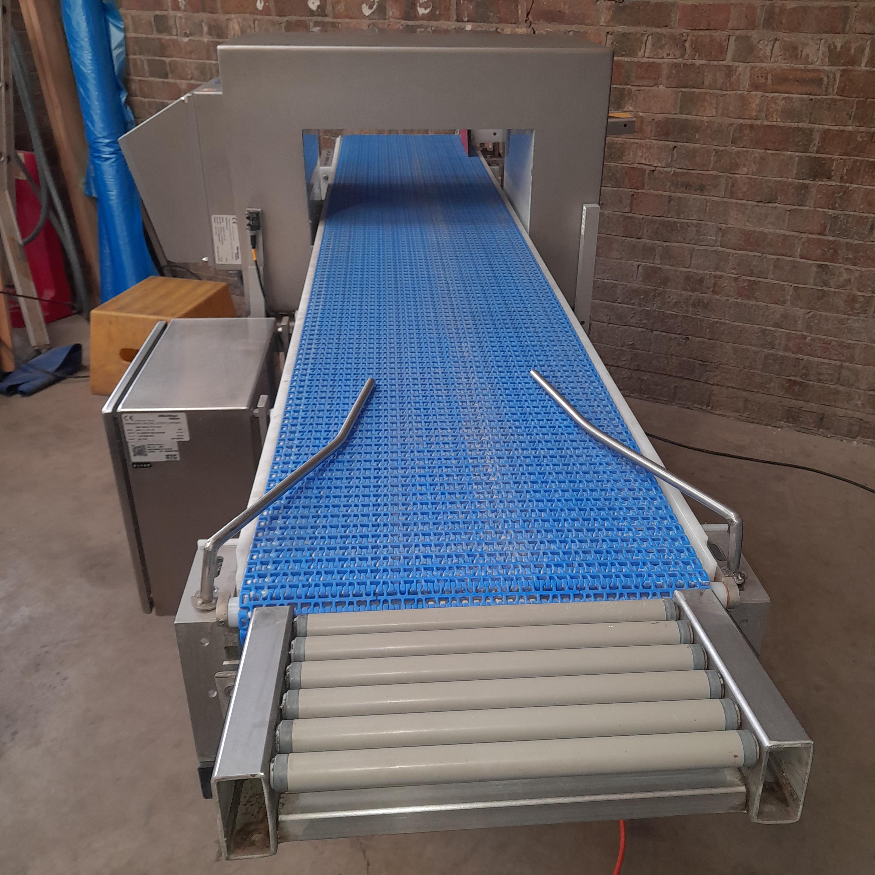 Used Minebea Intec Metal Detector and Conveyor