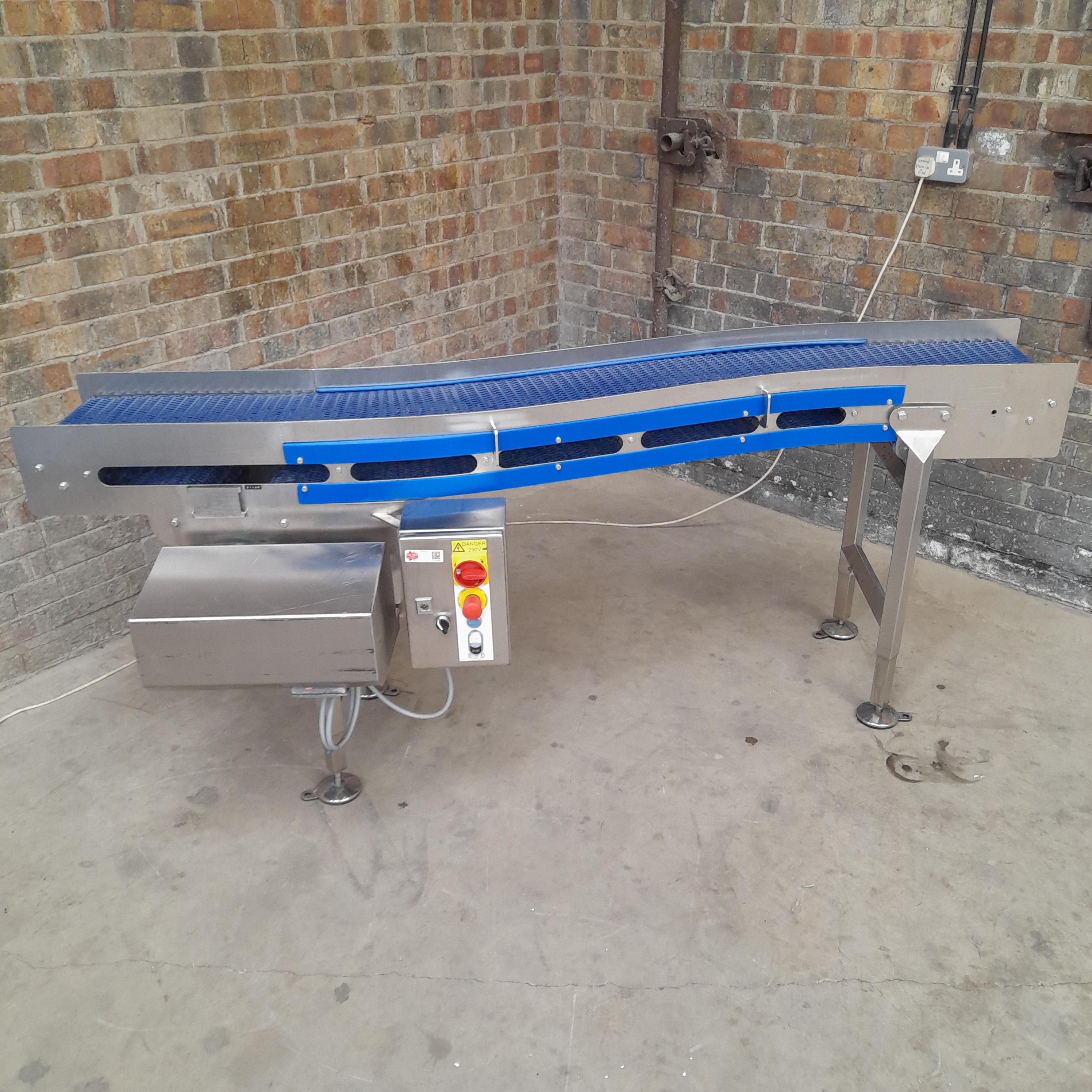 Used ENE S Bend Conveyor