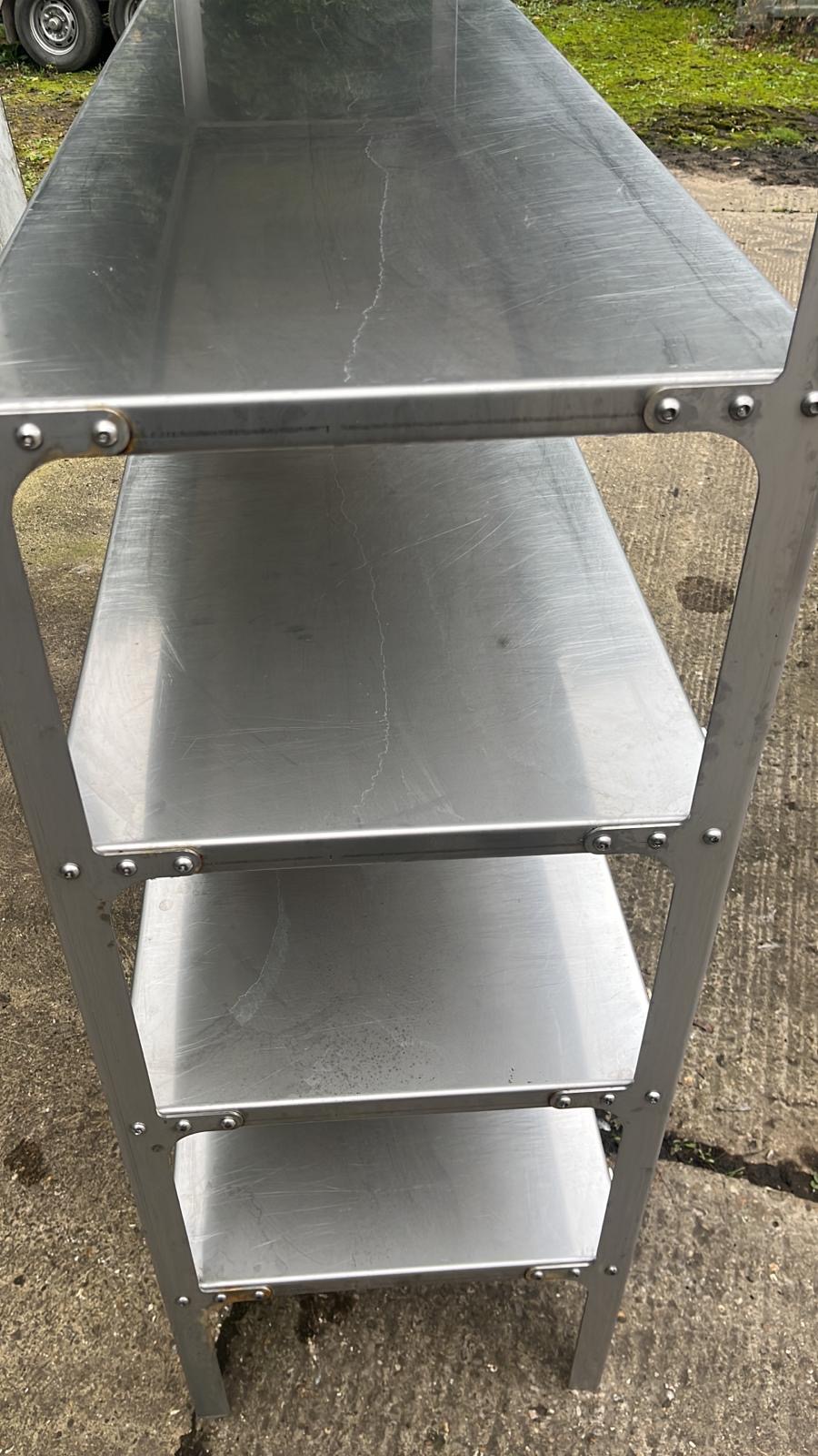 Used Stainless Steel Shelving