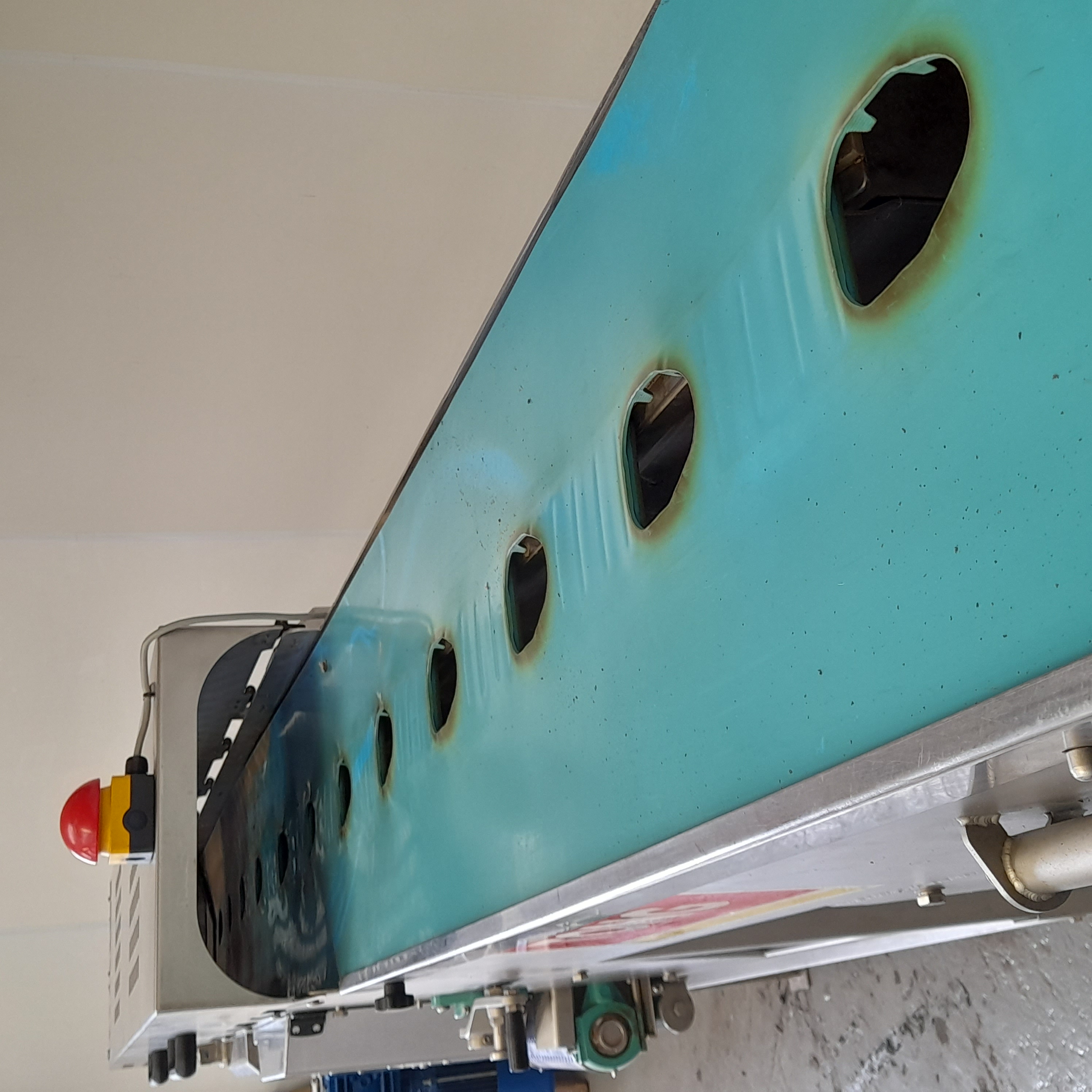 Used 2016 Tong Conveyor with Control Box