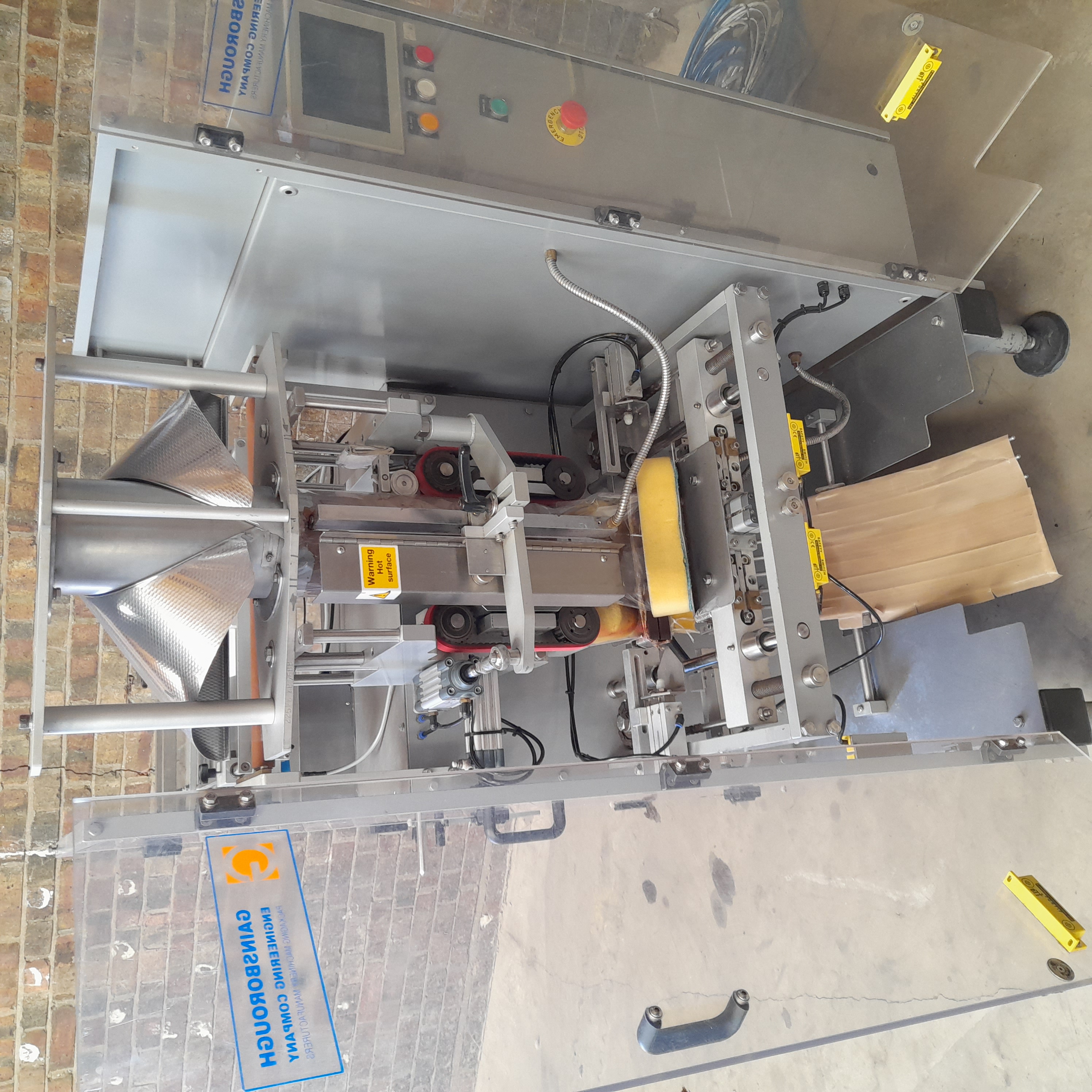 Used Gainsborough Engineering Vertical Form Fill Seal Machine