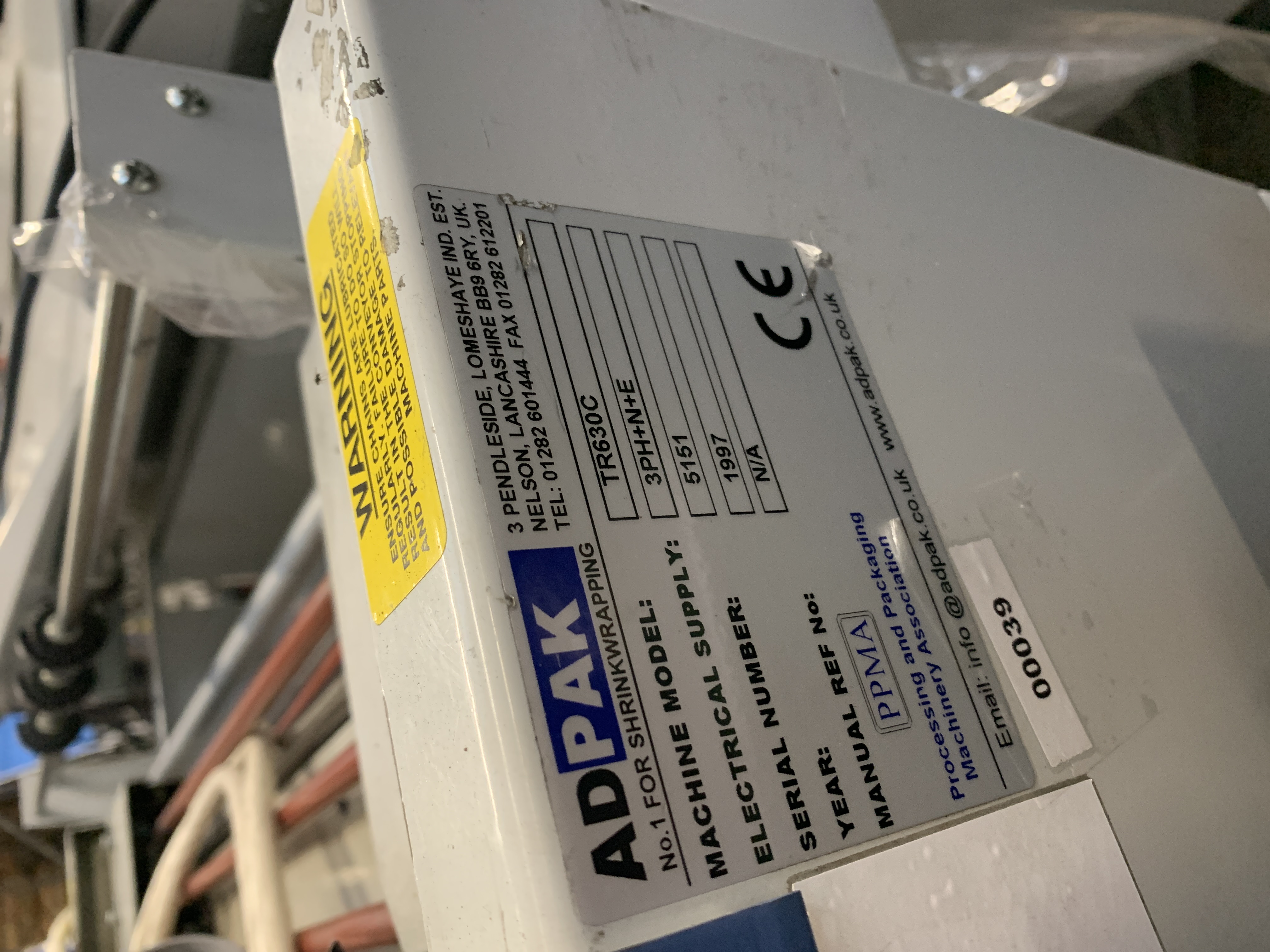 Used Used AdPak L Sealer & Heat Tunnel