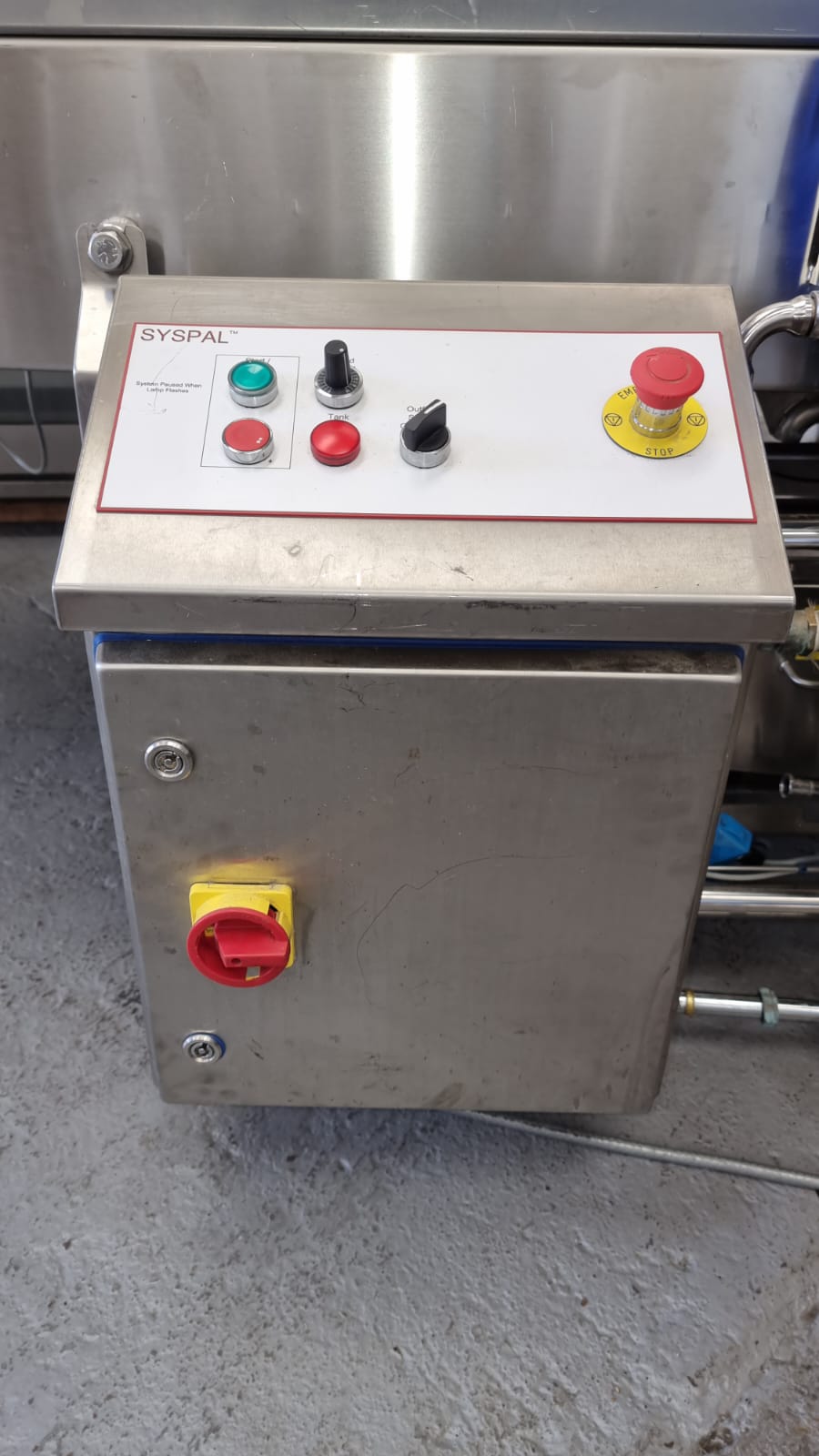 Used Used syspal wash tunnel