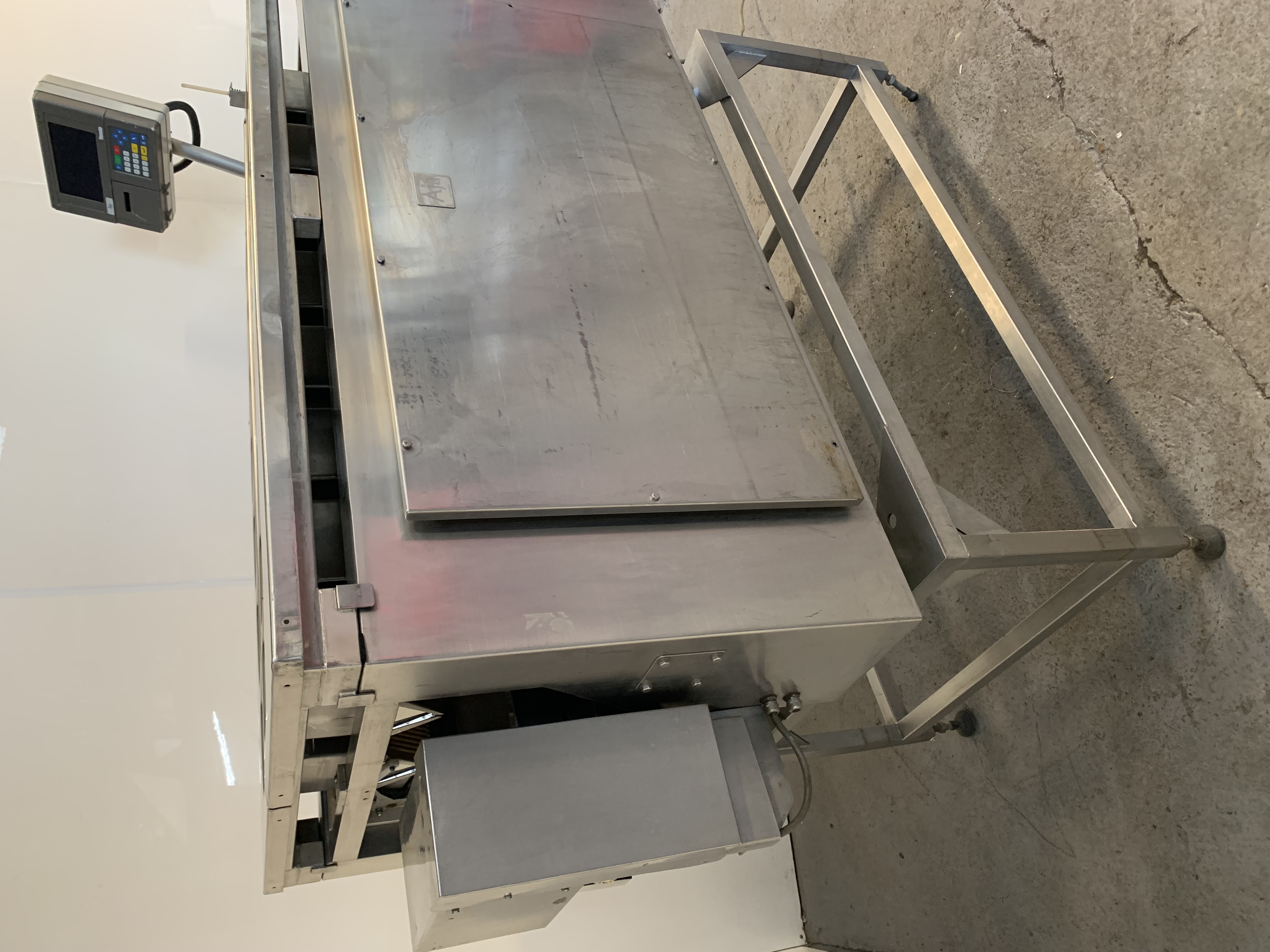 Used Flat stainless conveyor