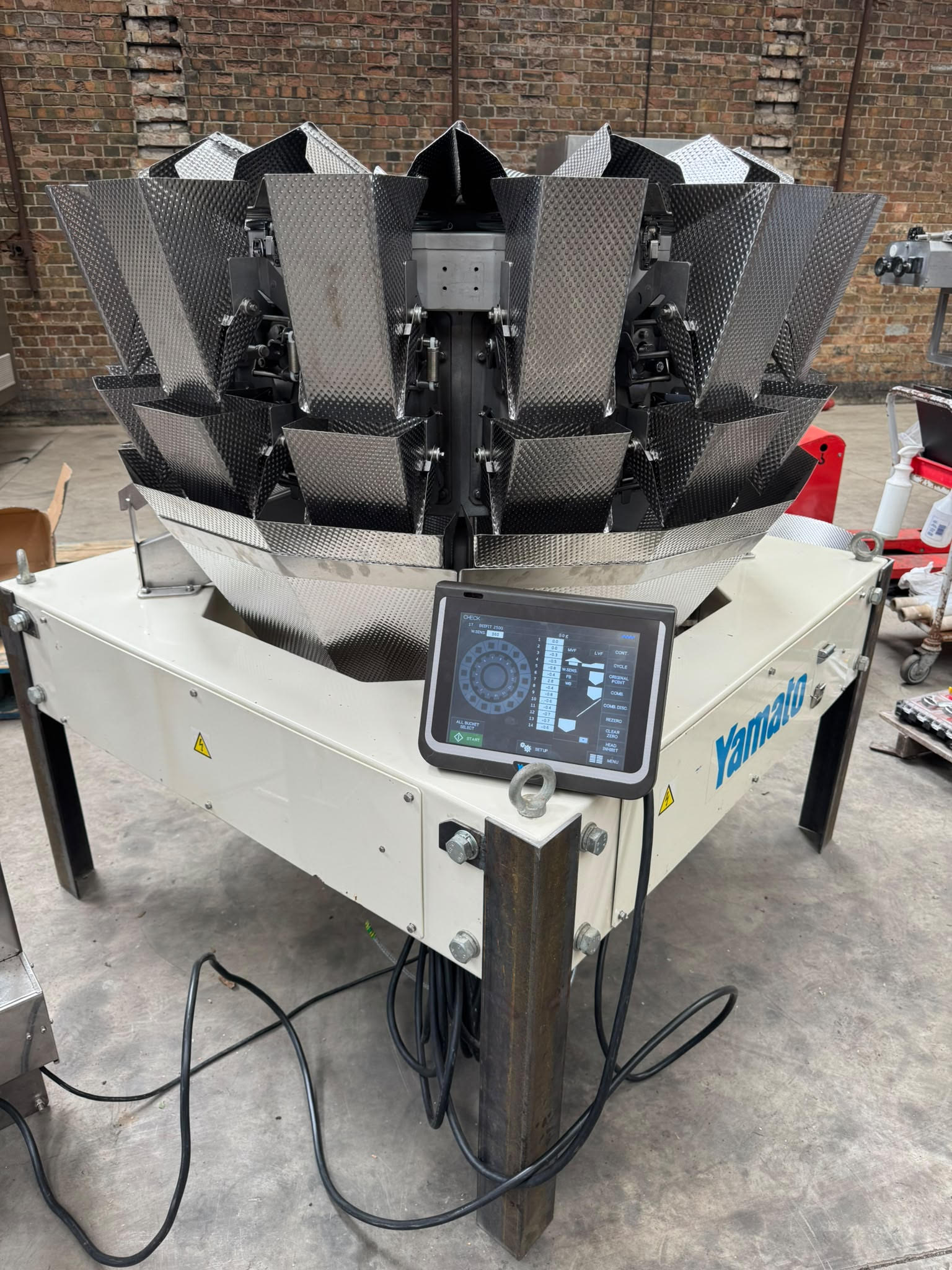Used USED - 14 Head Yamato Multihead Weigher