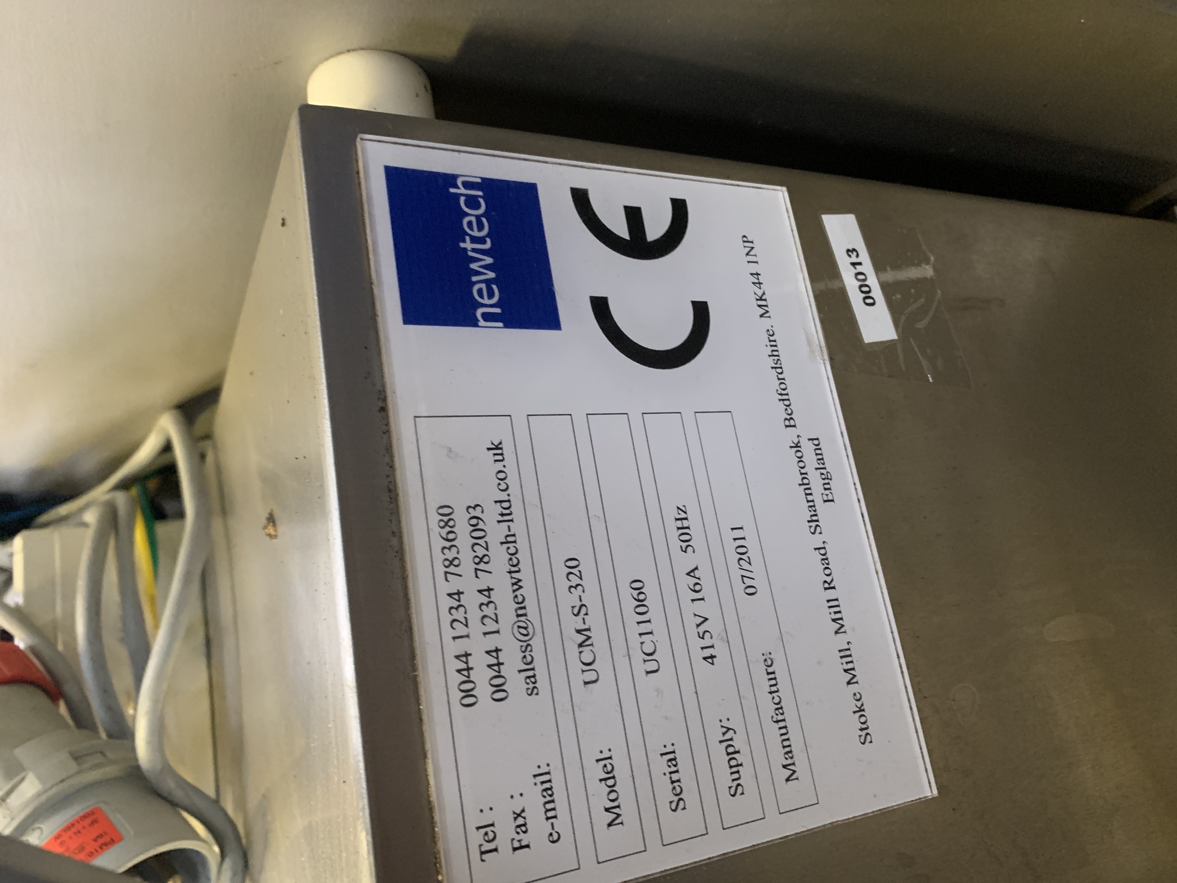 Used Used Newtech Ultrasonic Cutter