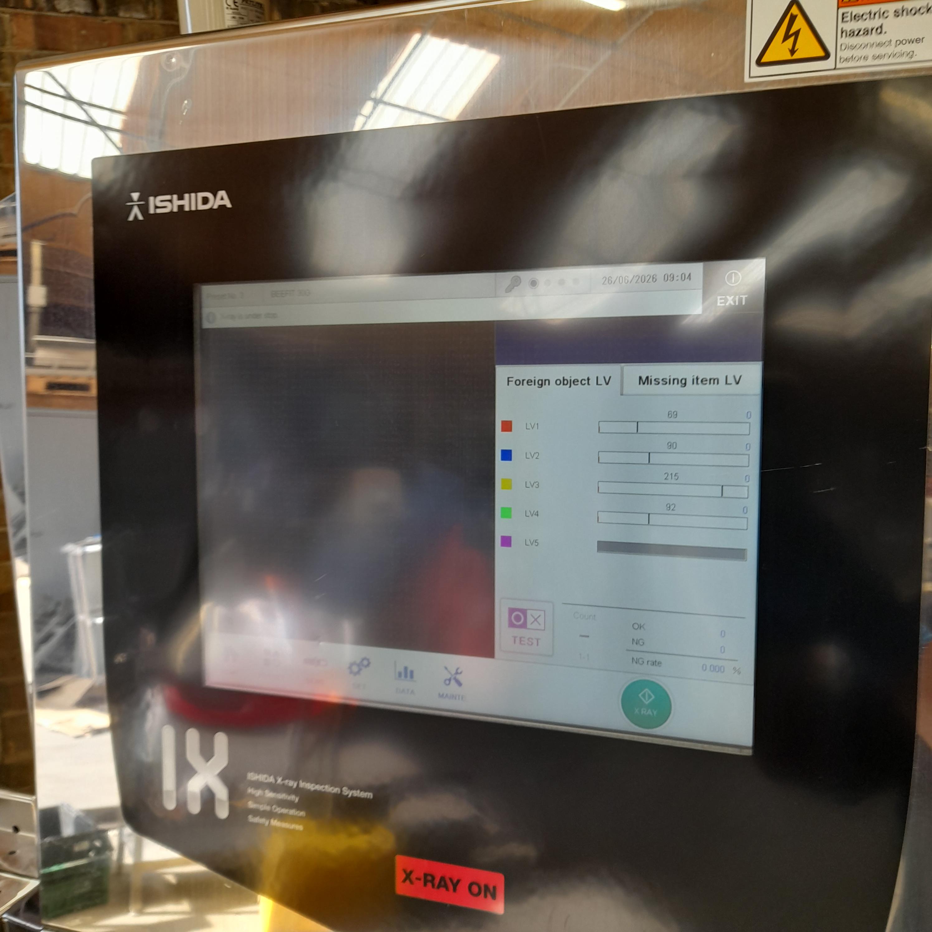 Used Used Ishida X-Ray Machine
