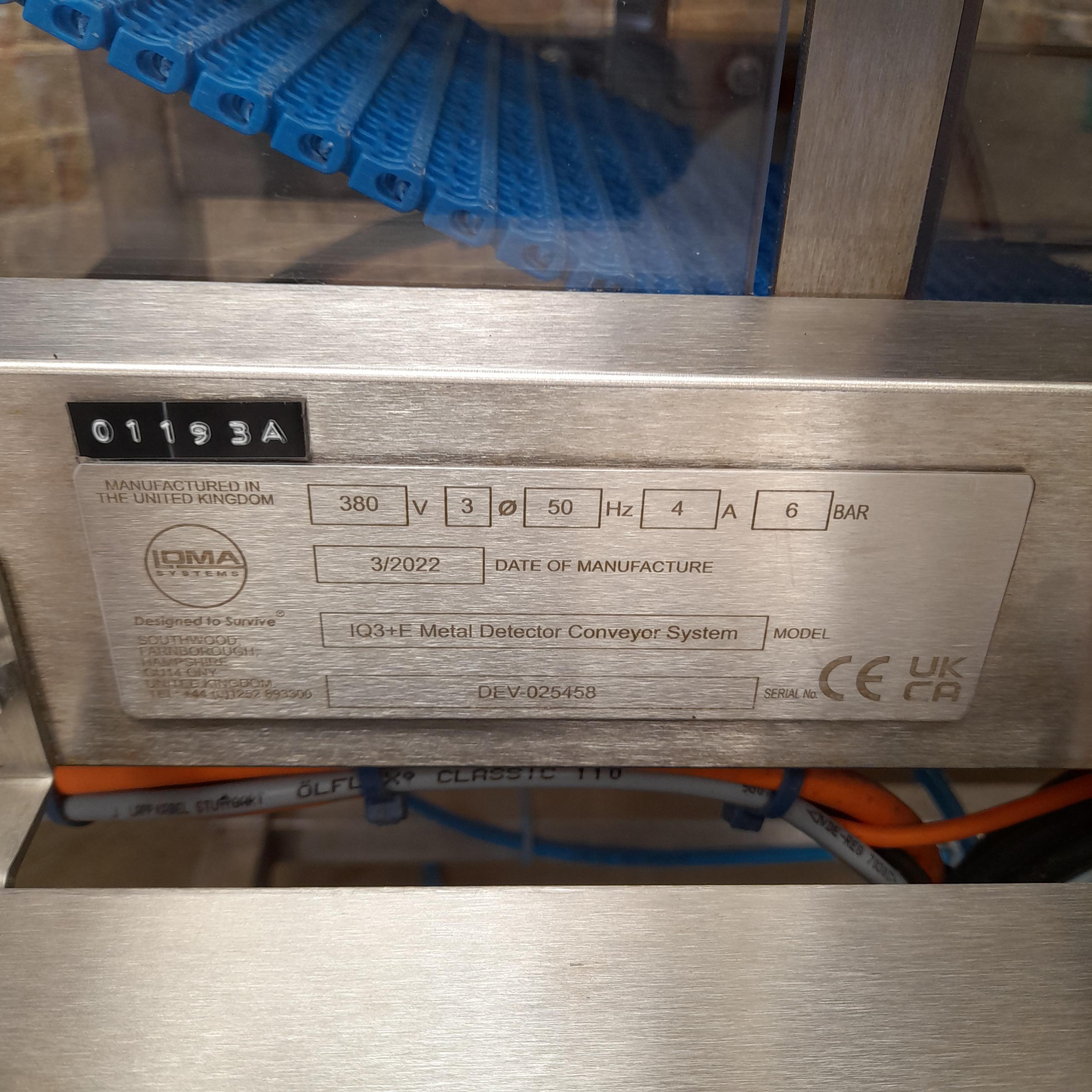 Used Used 2022 LOMA (IQ3) Systems Metal Detector