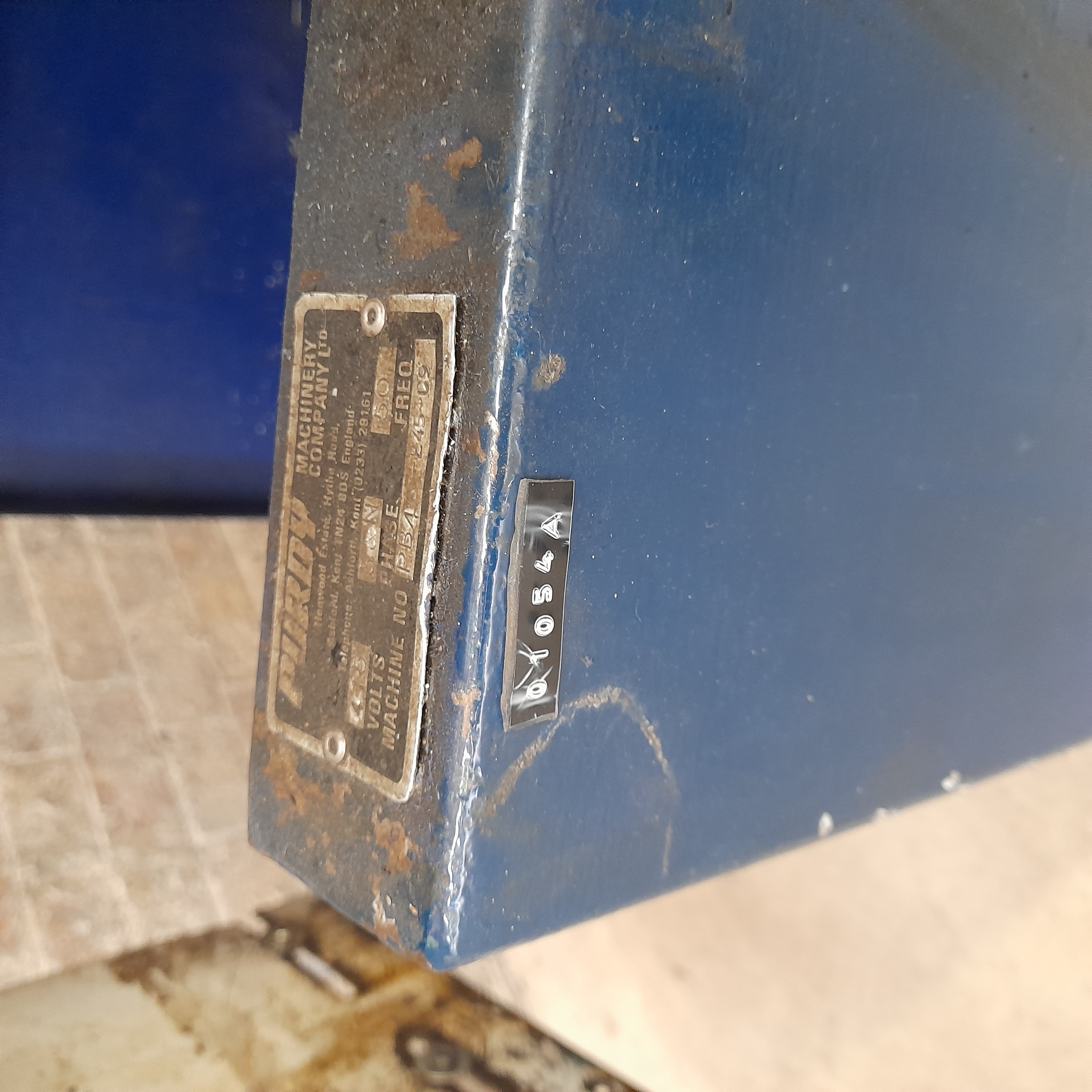 Used Purdy Labeller & Glue Pot