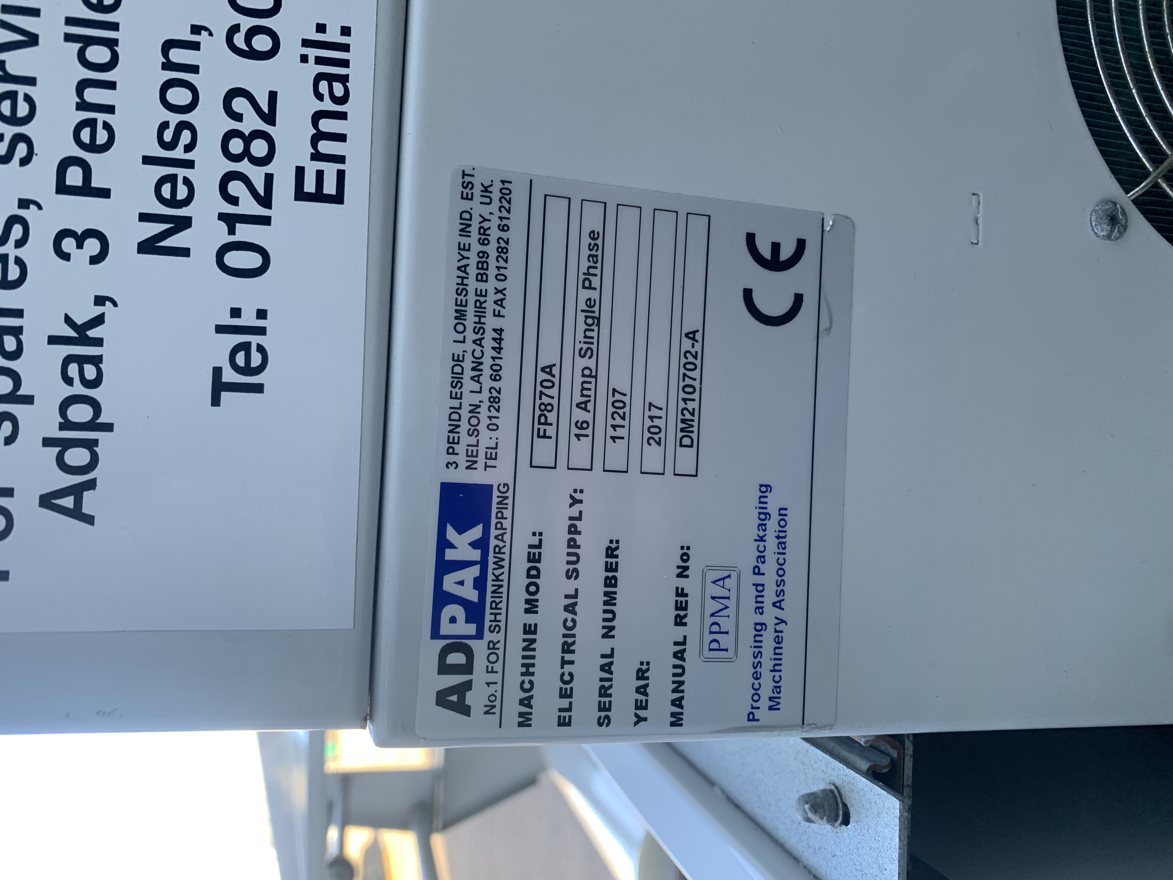 Used Adpak - Shrink Wrapper
