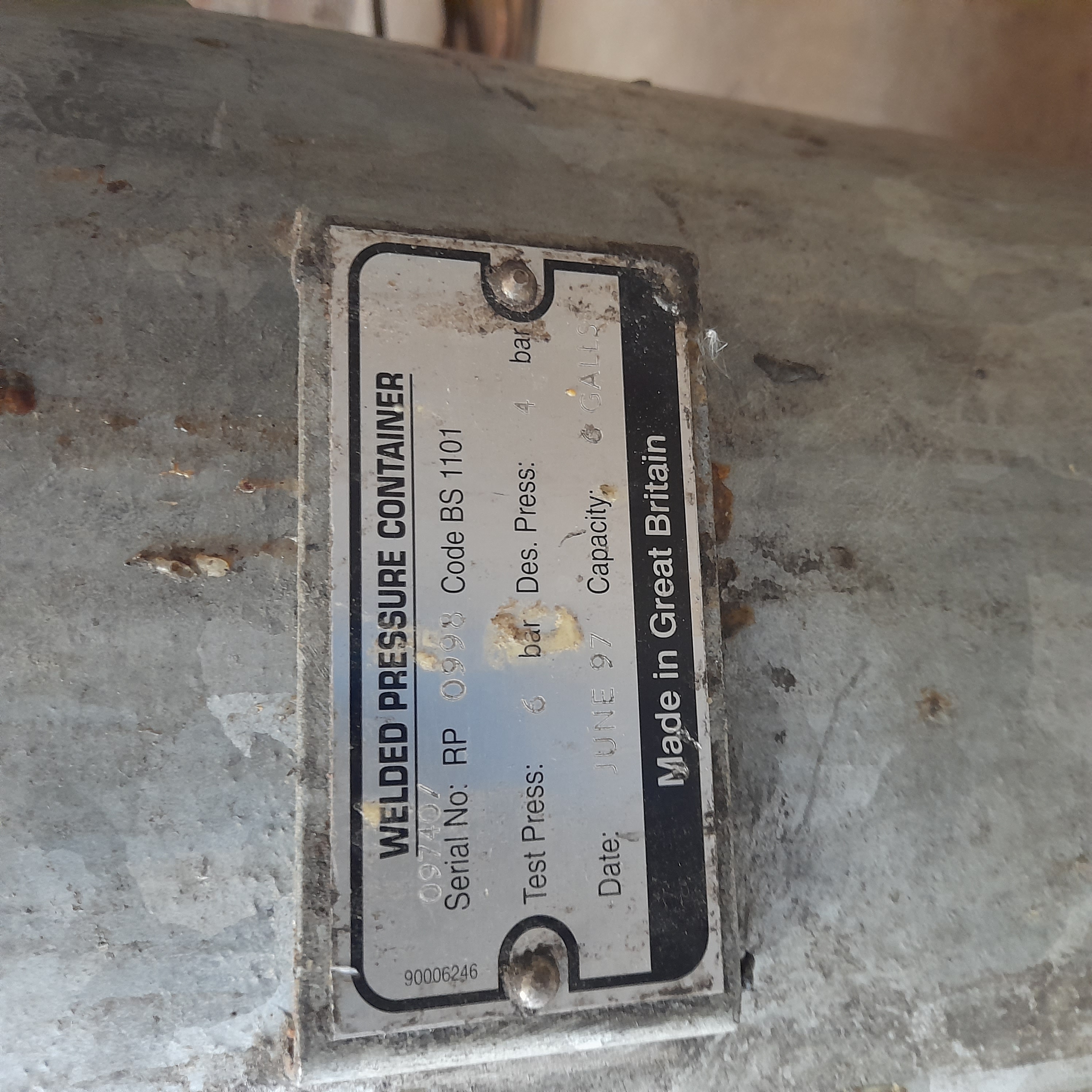 Used Purdy Labeller & Glue Pot