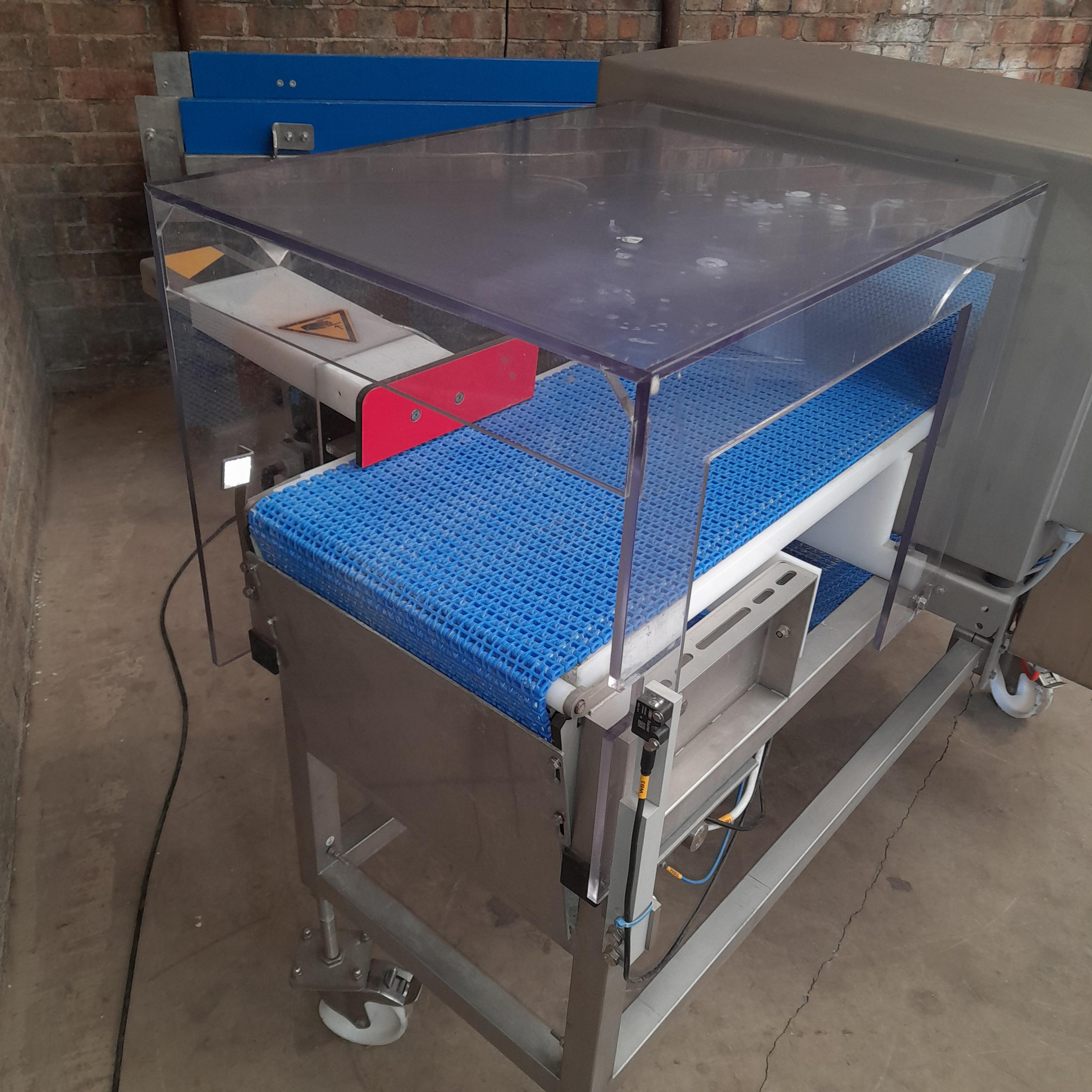 Used Minebea Intec Metal Detector and Conveyor