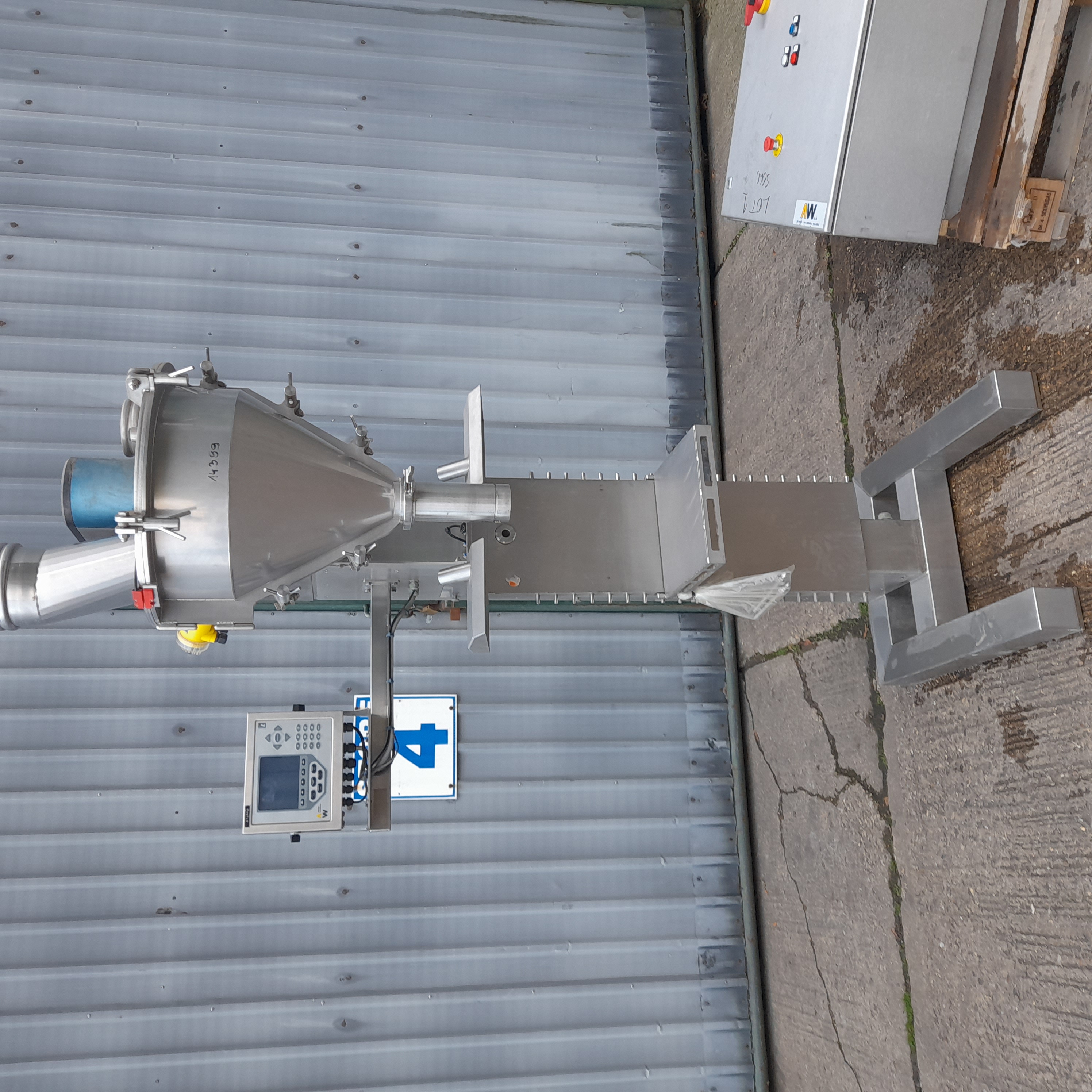 Used Applied Weighing Ltd Auger Filling Machine