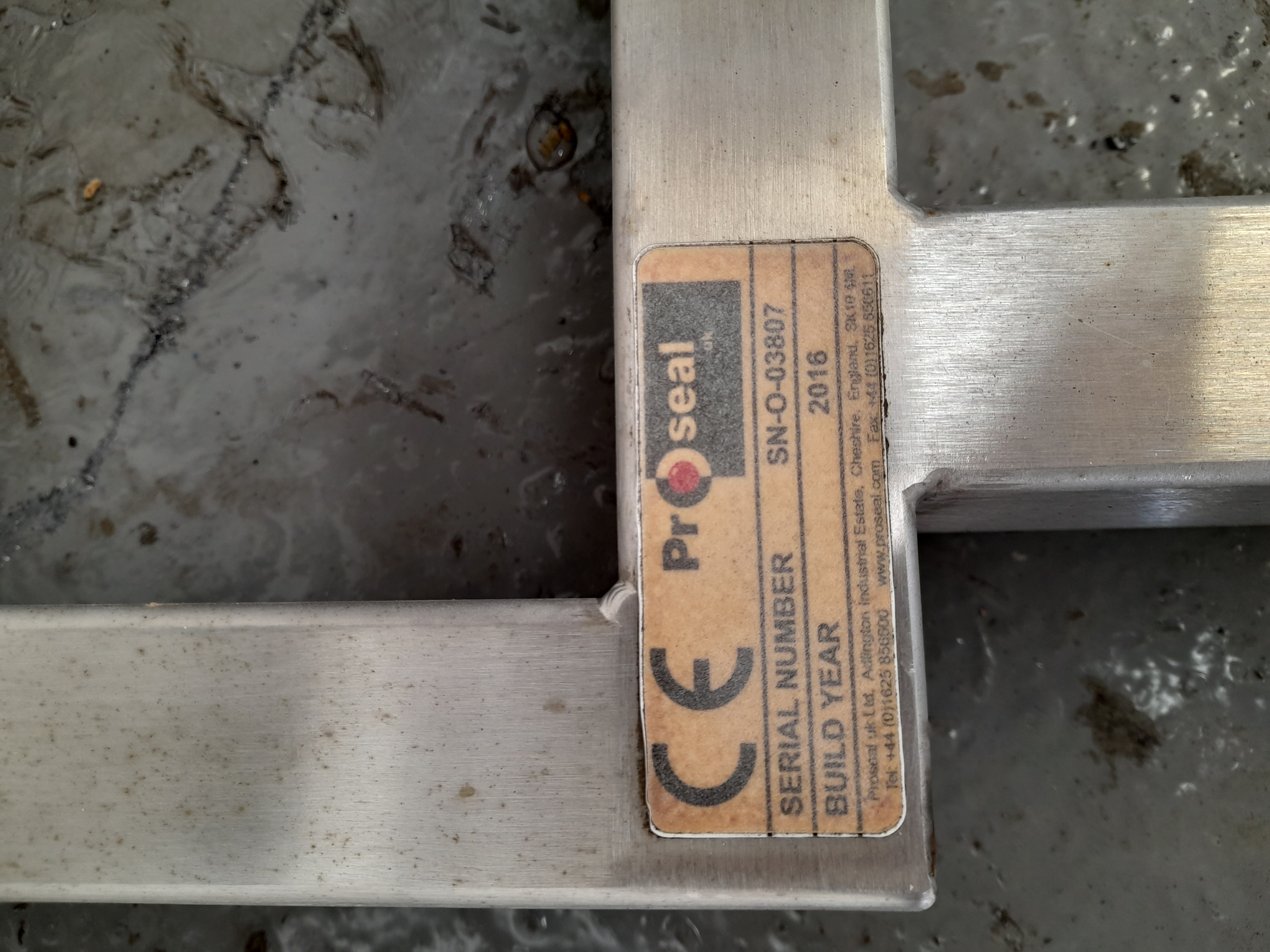 Used Pro Seal Tool Loading Trolley