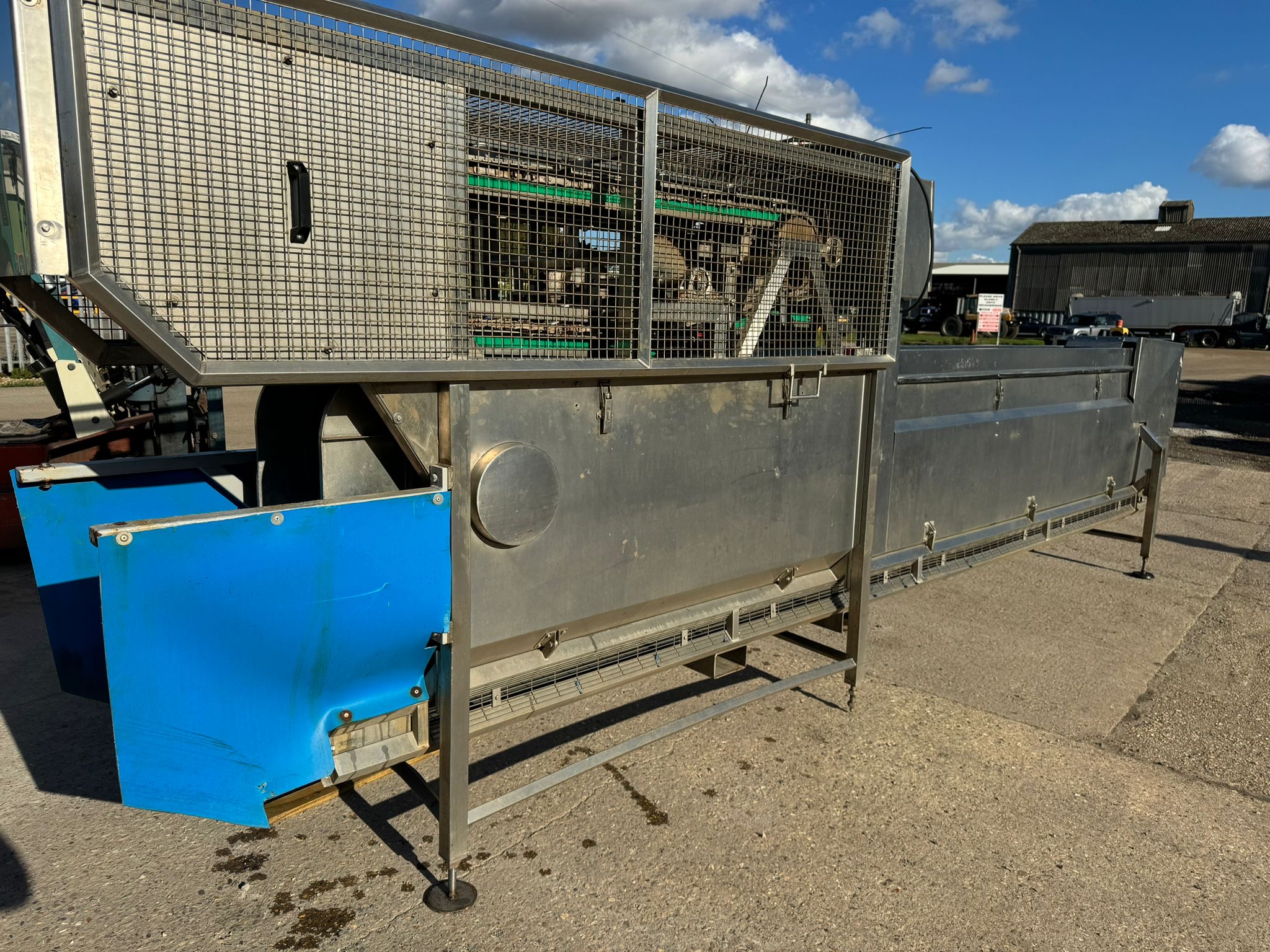 Used Decora Cauliflower and Calabrese Decoring Machine