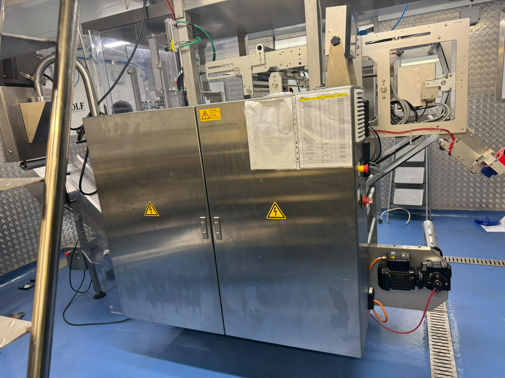 Used USED - 2019 Wolf VPC 250 Stainless Steel VFFS Bagger (with Videojet 6320 & Euroslot Jaws)
