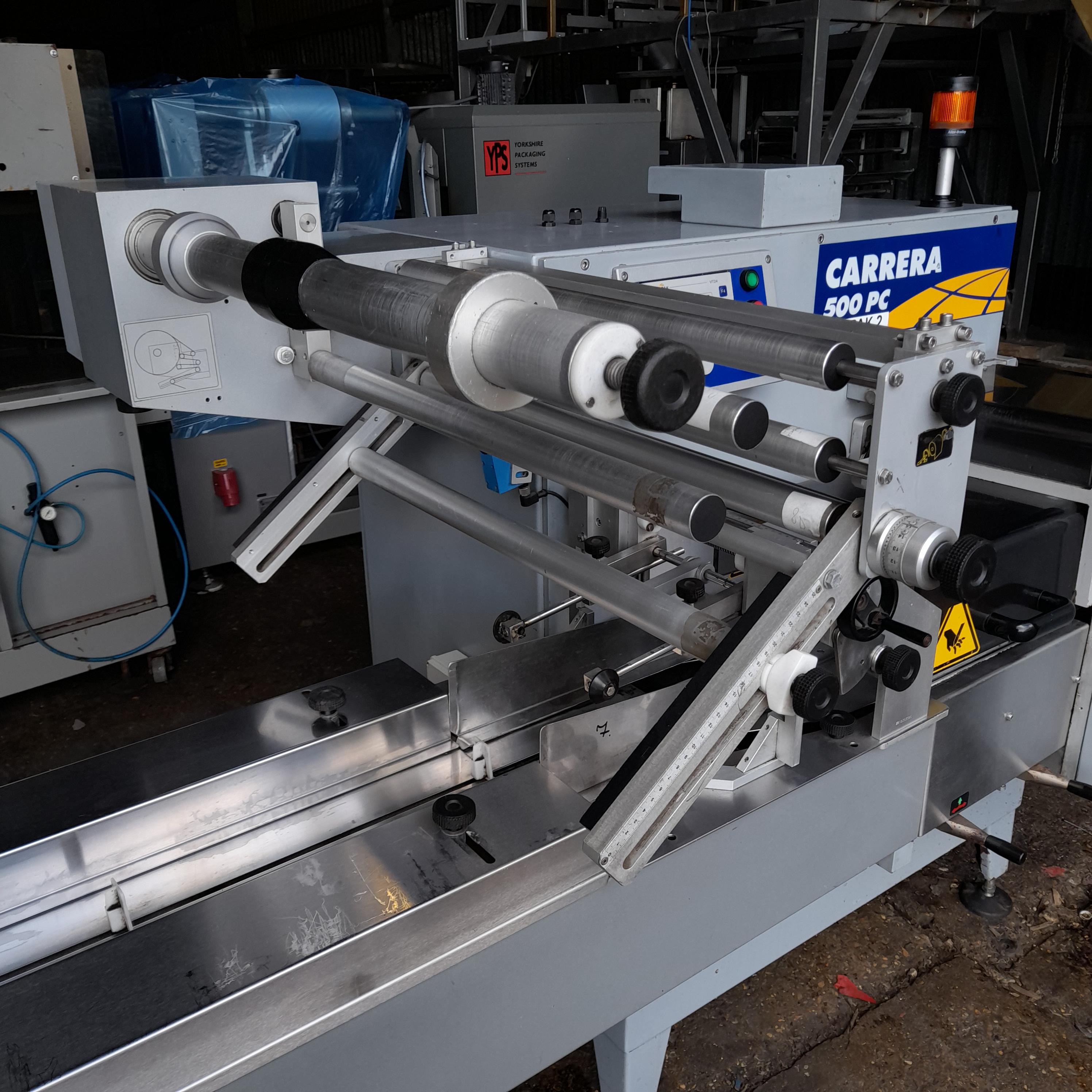 Used Ilapak Carrera 500 PC Flow Wrapper