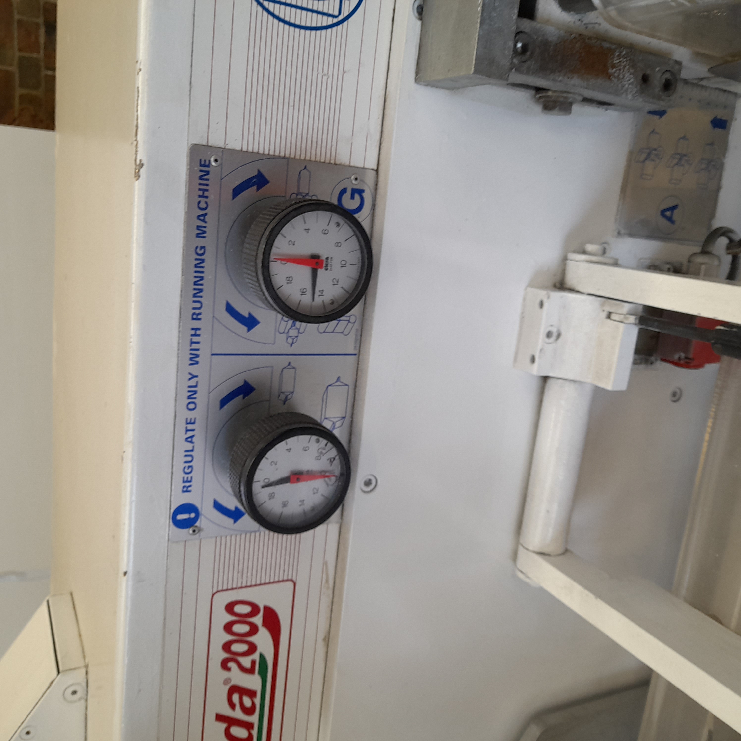 Used Record Panda 2000 Flow Wrapper