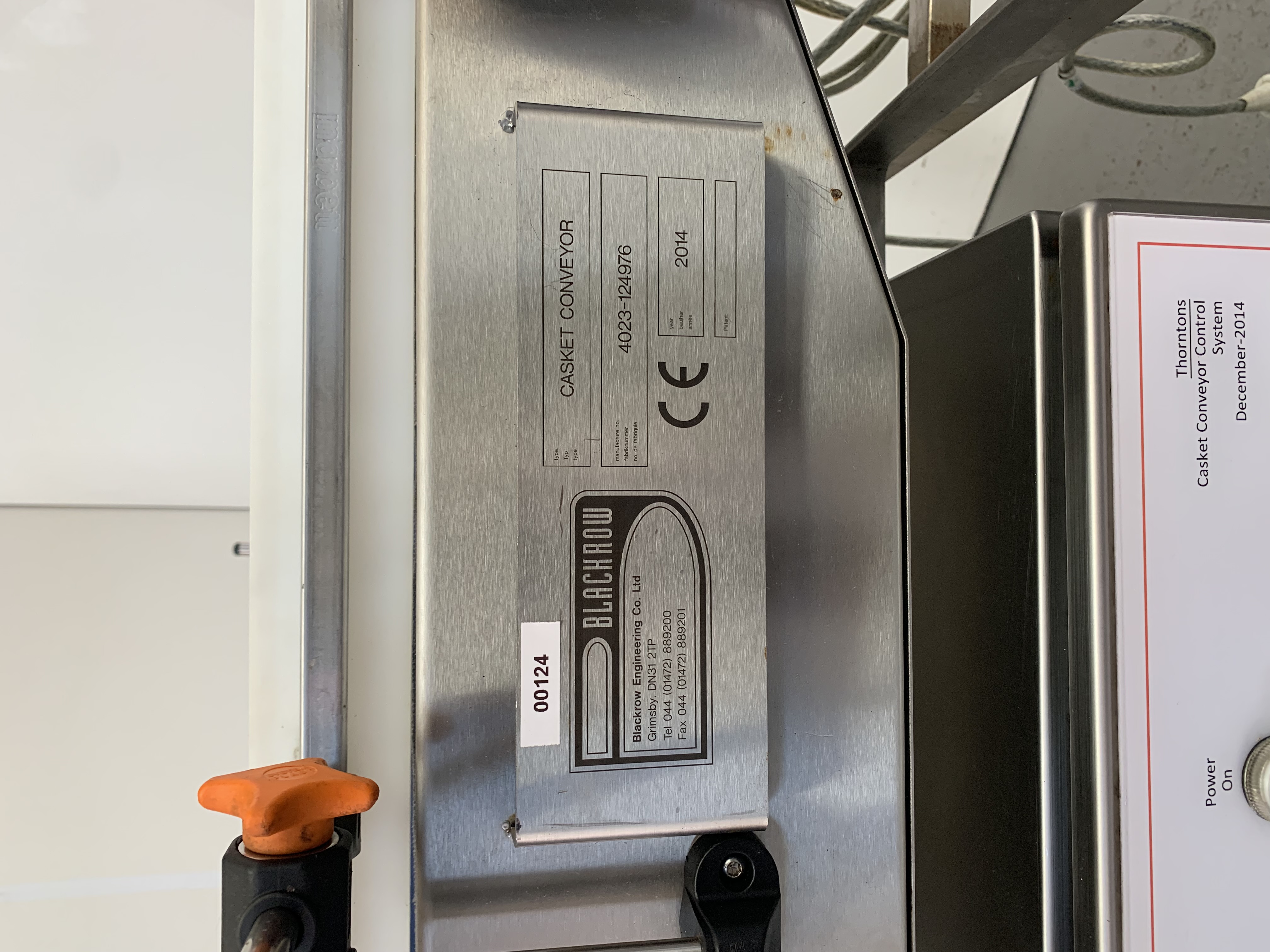 Used Used Casket Conveyor Belt