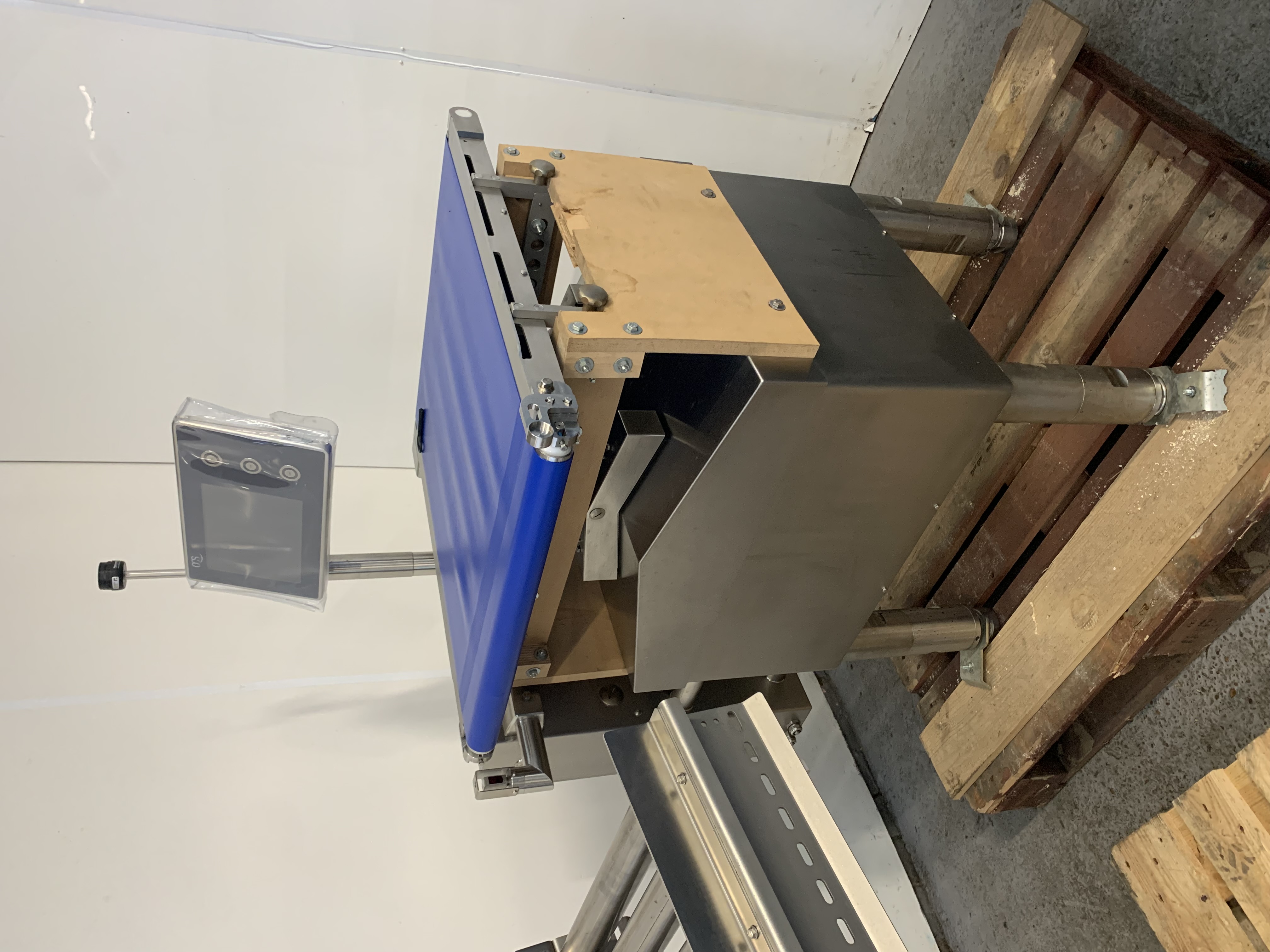 Used OCS HC Checkweigher and Roller Conveyor