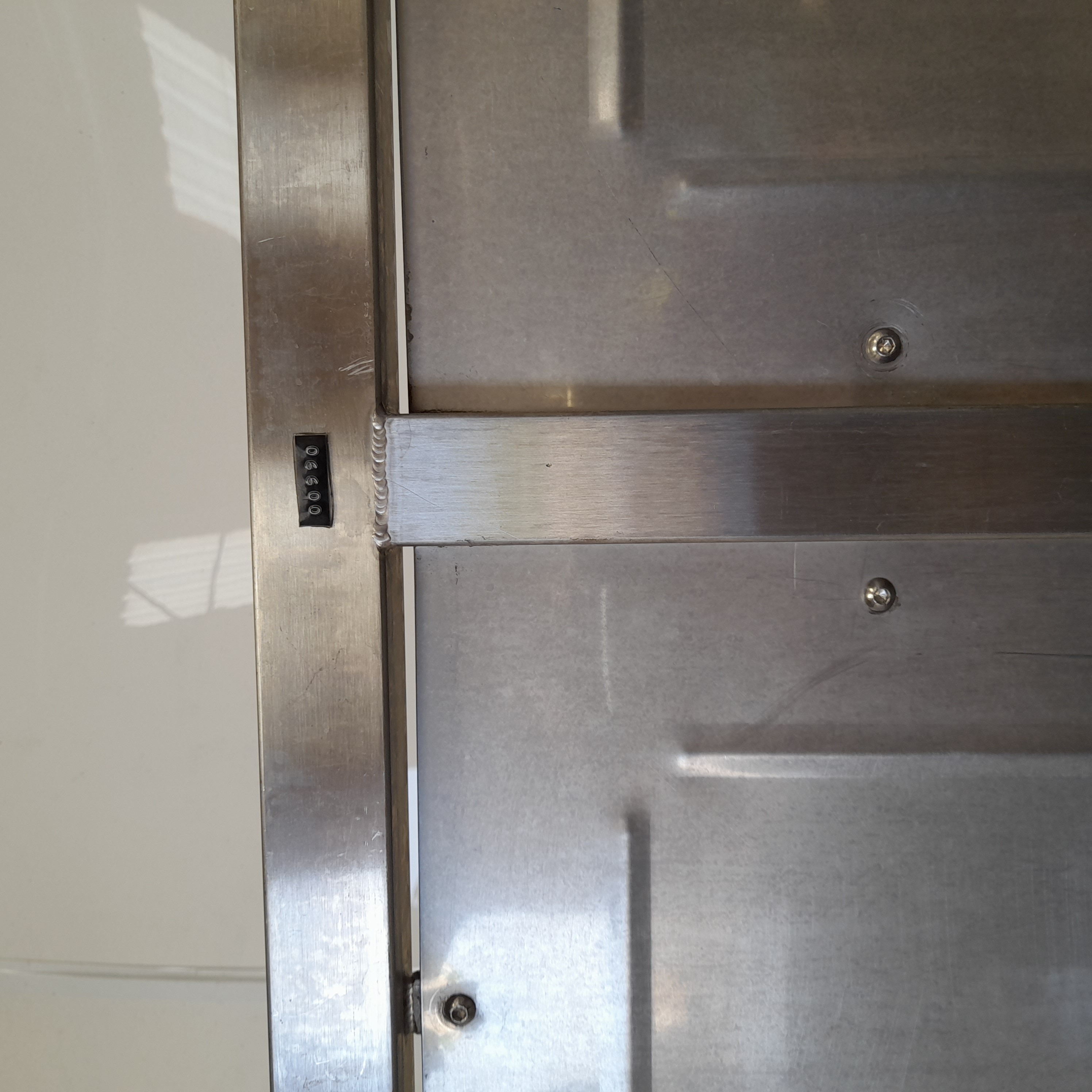 Used Stainless Steel Partition Safety Barrier