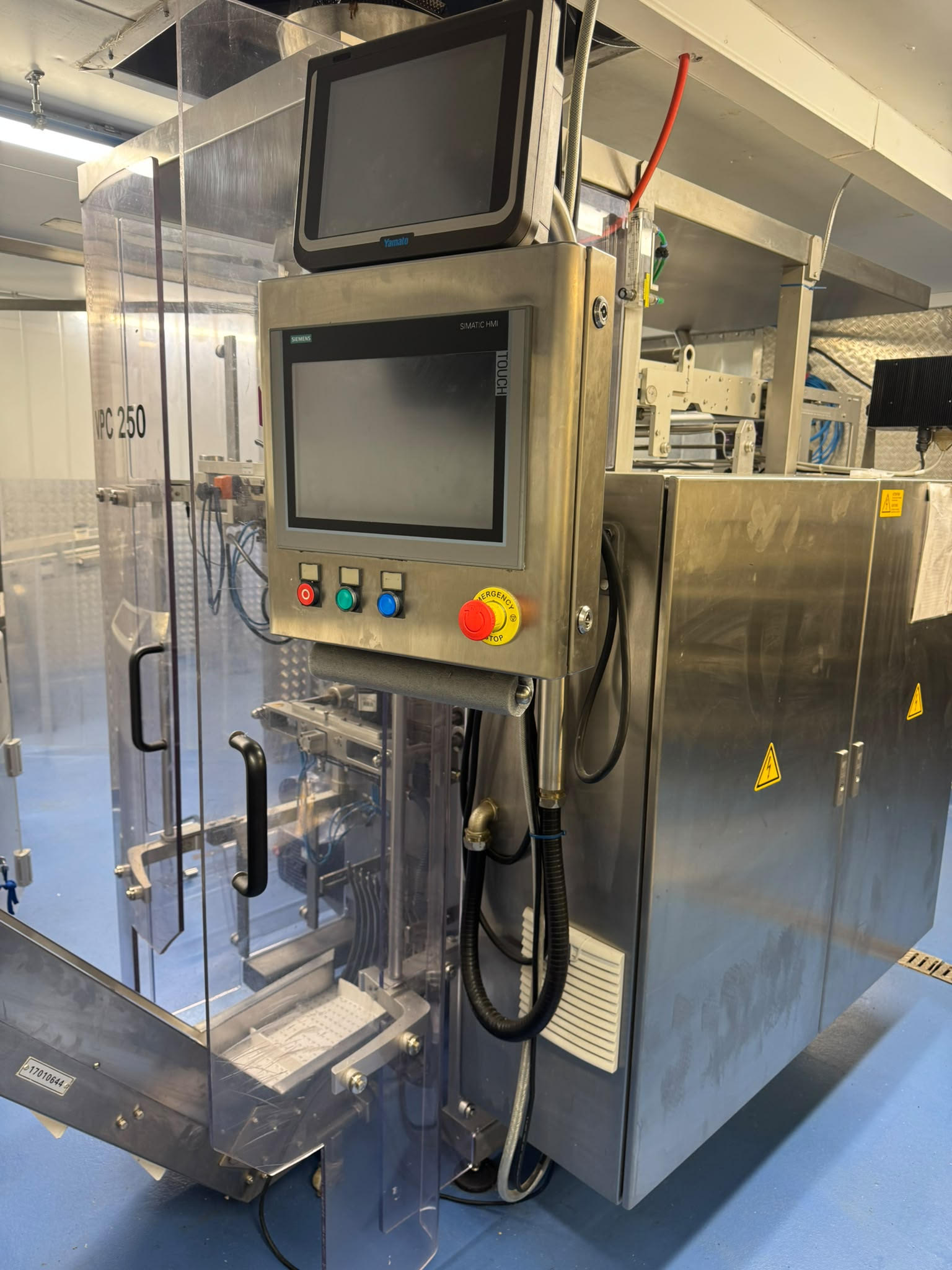 Used USED - 2019 Wolf VPC 250 Stainless Steel VFFS Bagger (with Videojet 6320 & Euroslot Jaws)