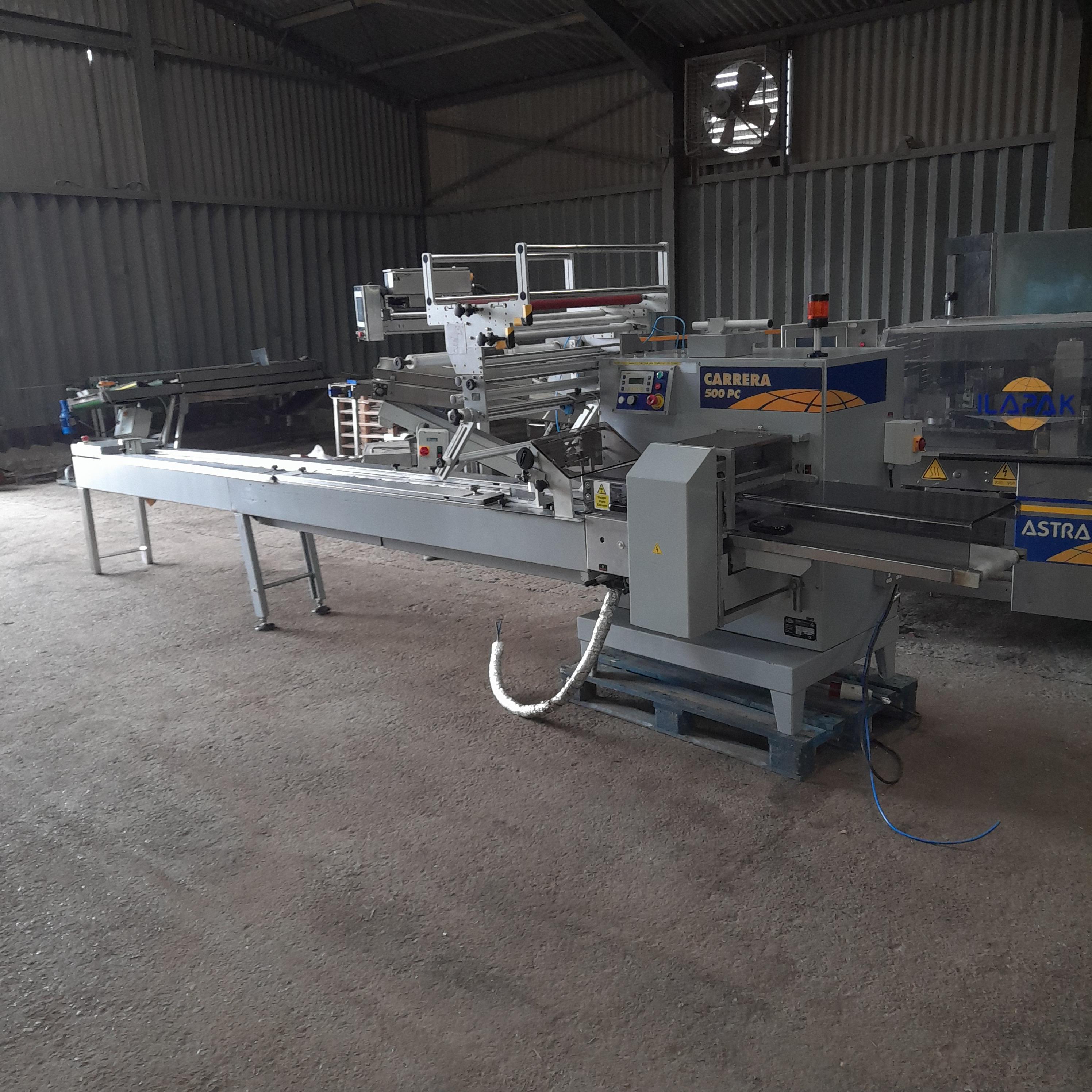 Used Ilapak Carrera 500 PC Flow Wrapper