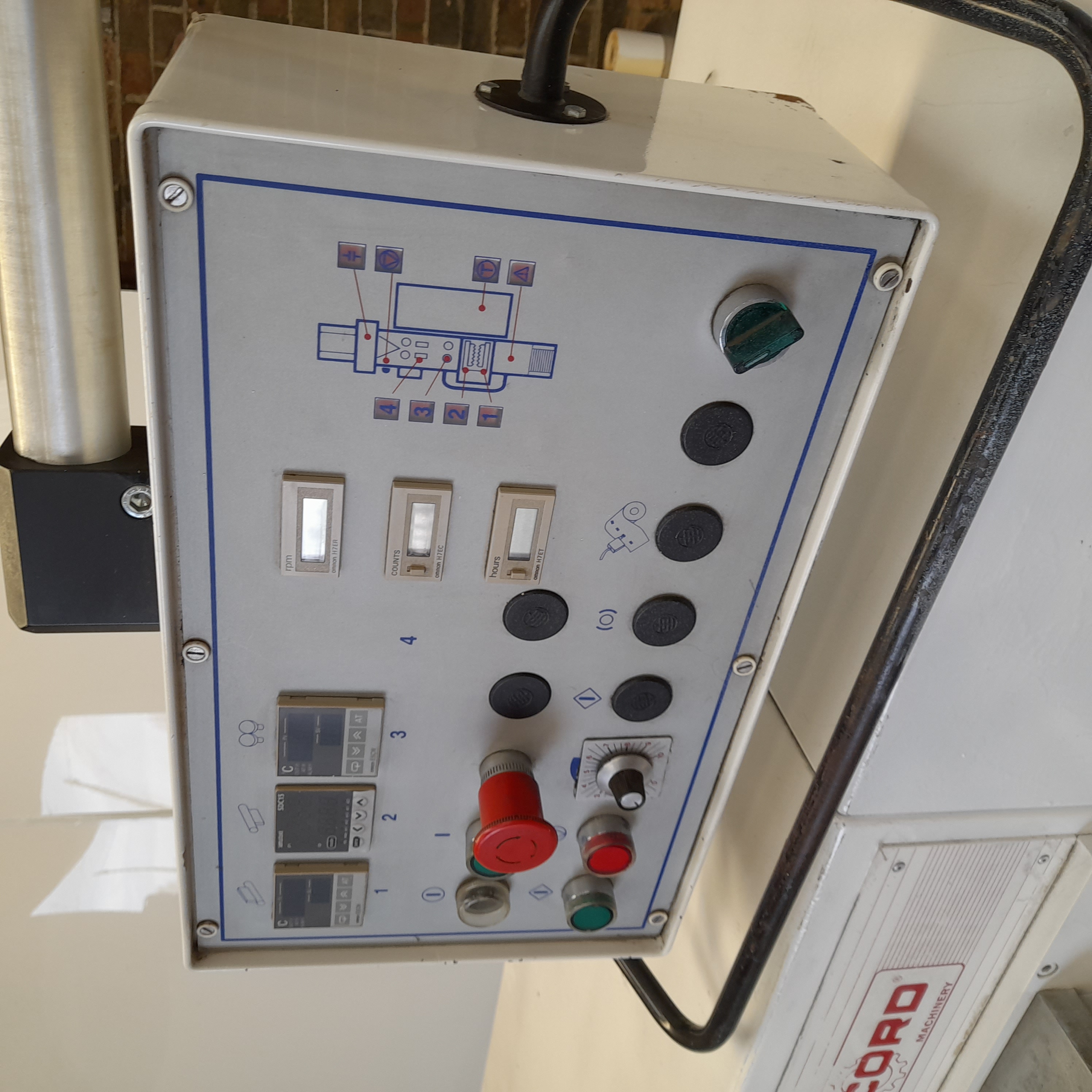 Used Record Panda 2000 Flow Wrapper