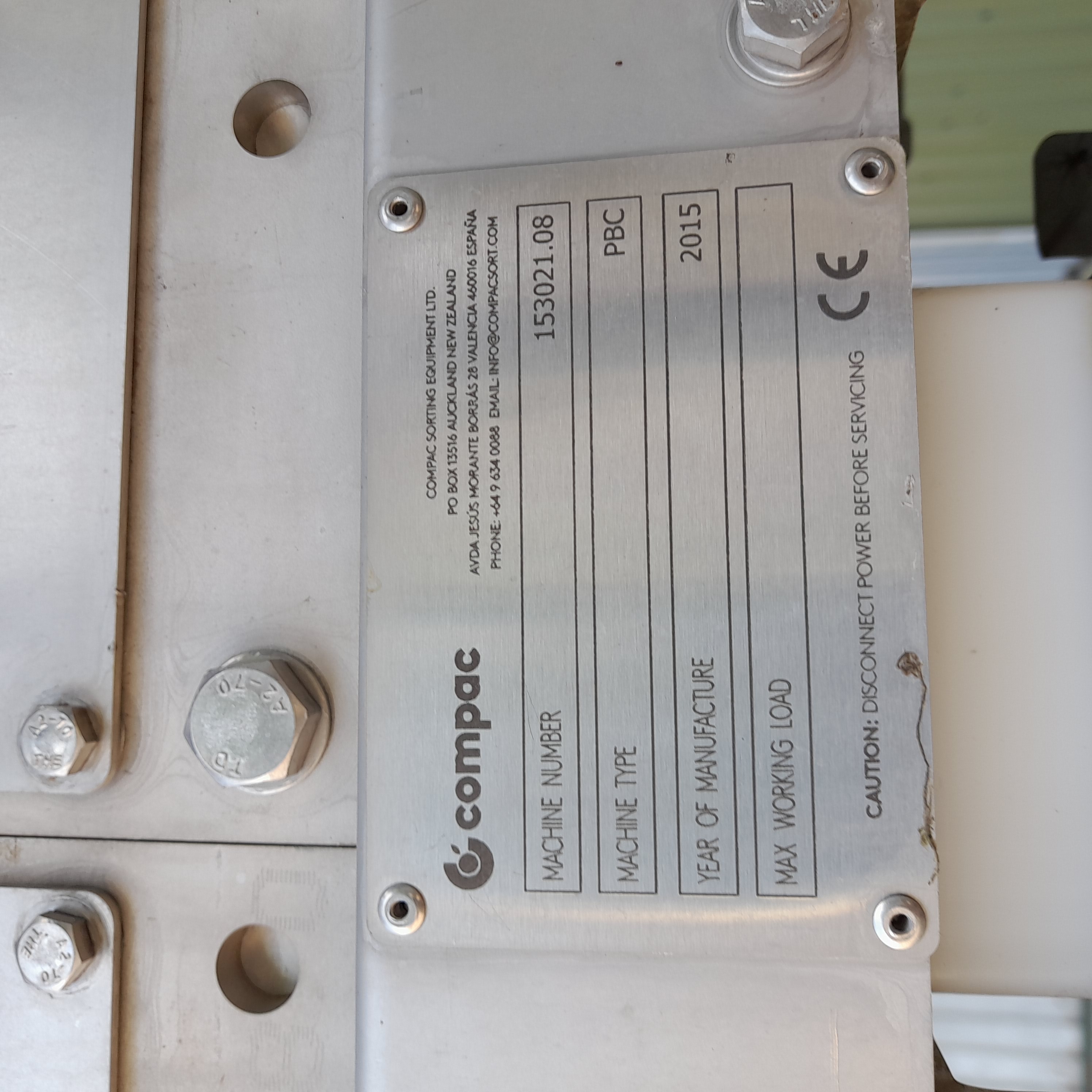 Used Compac PBC Dryer