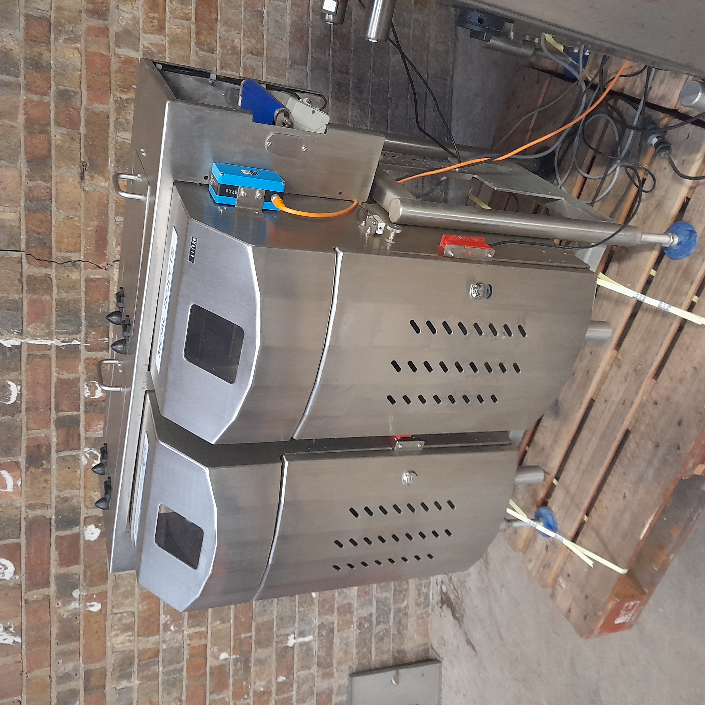 Used Loma Metal Detector Checkweigher & Reject Bins