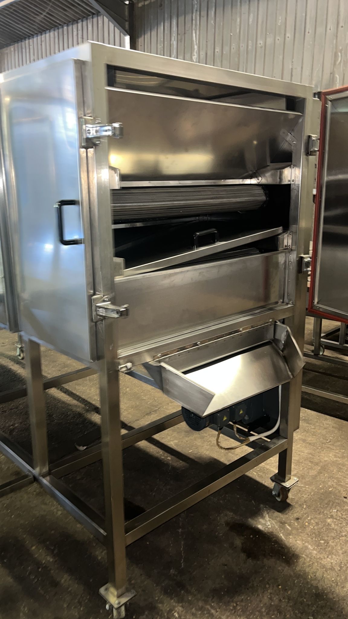 Used Peanut Roaster with Conveyor