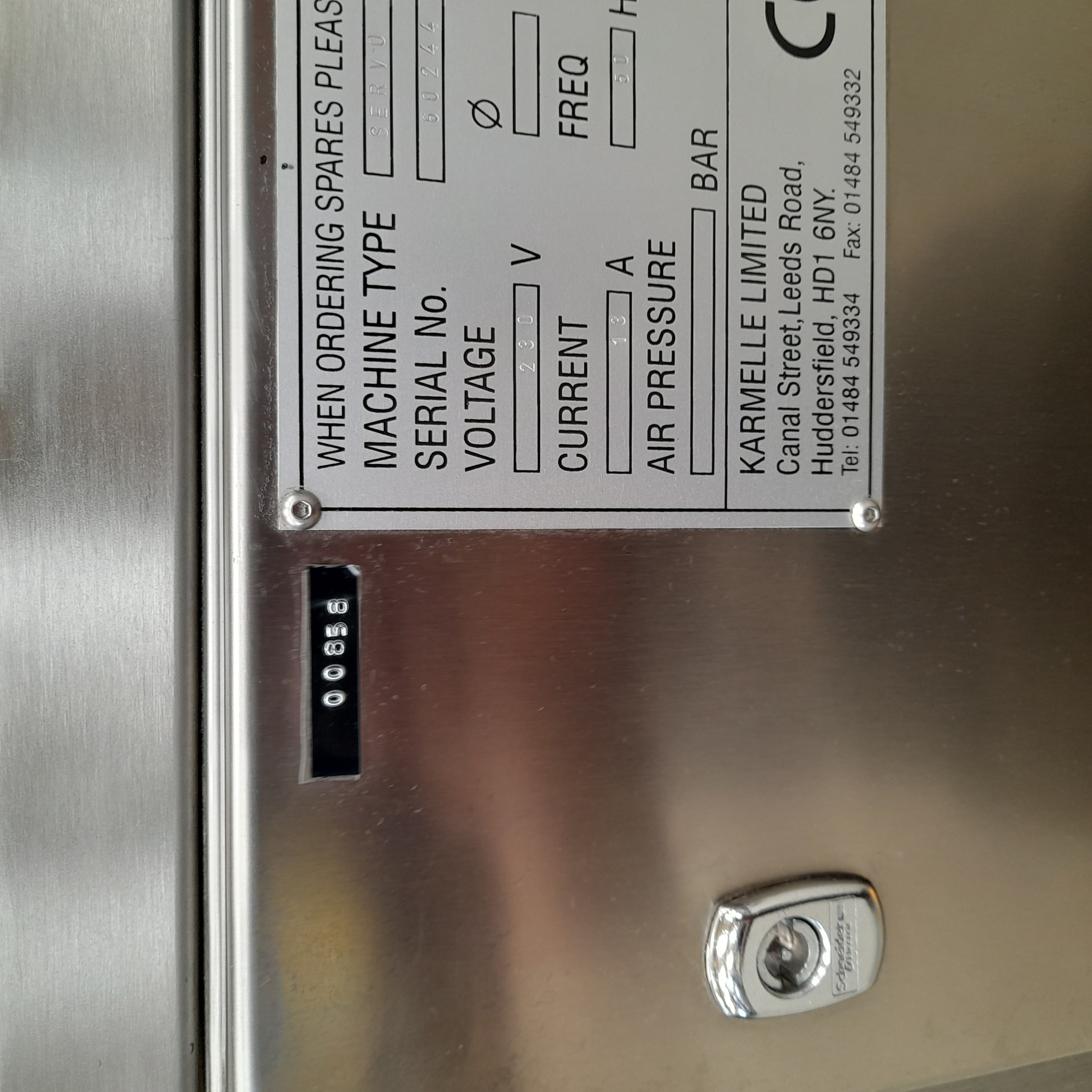 Used Side-Apply Labeller Station