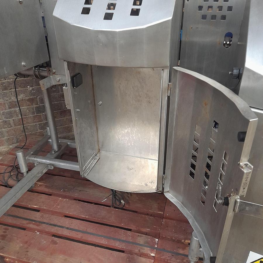 Used Loma IQ3 Metal Detector, Checkweigher & Bins