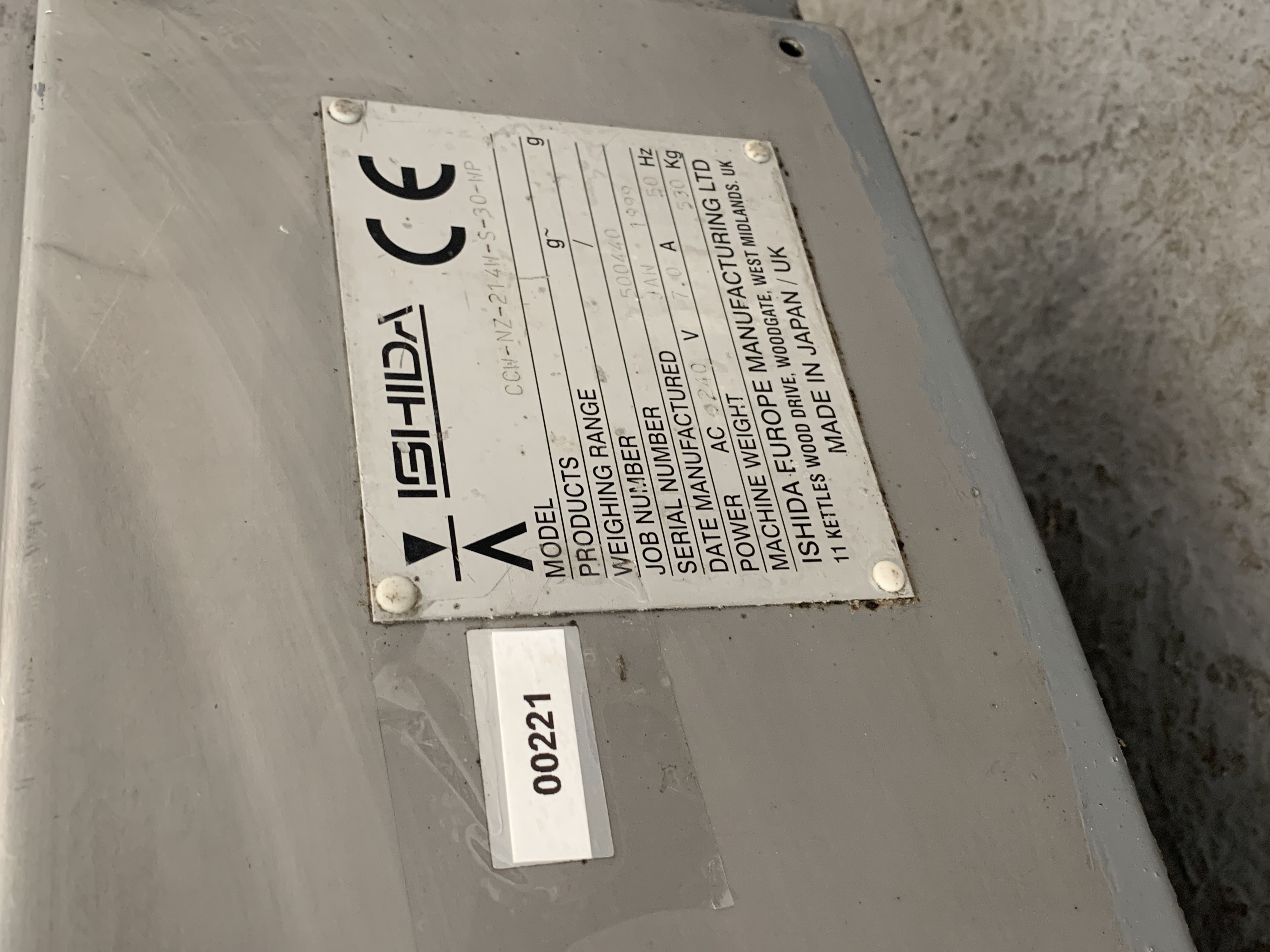 Used 2011 Loma IQ3 CW3 metal detector checkweigh combination