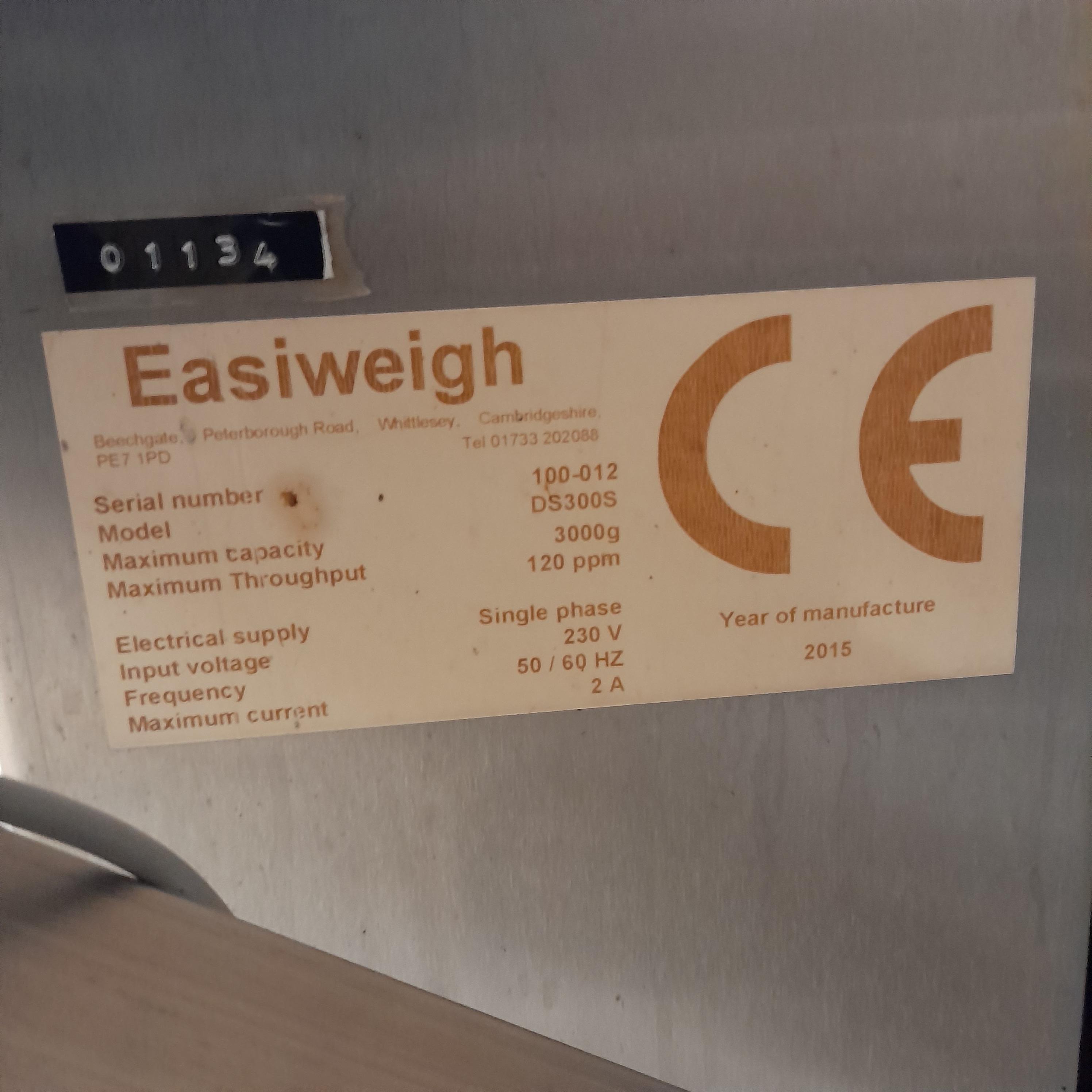 Used Easiweigh Checkweigher