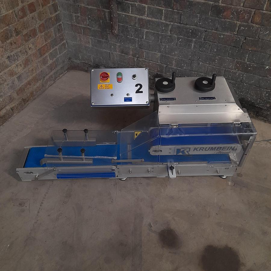 Used Krumbein  BBS-VE Bun & Roll Slicer