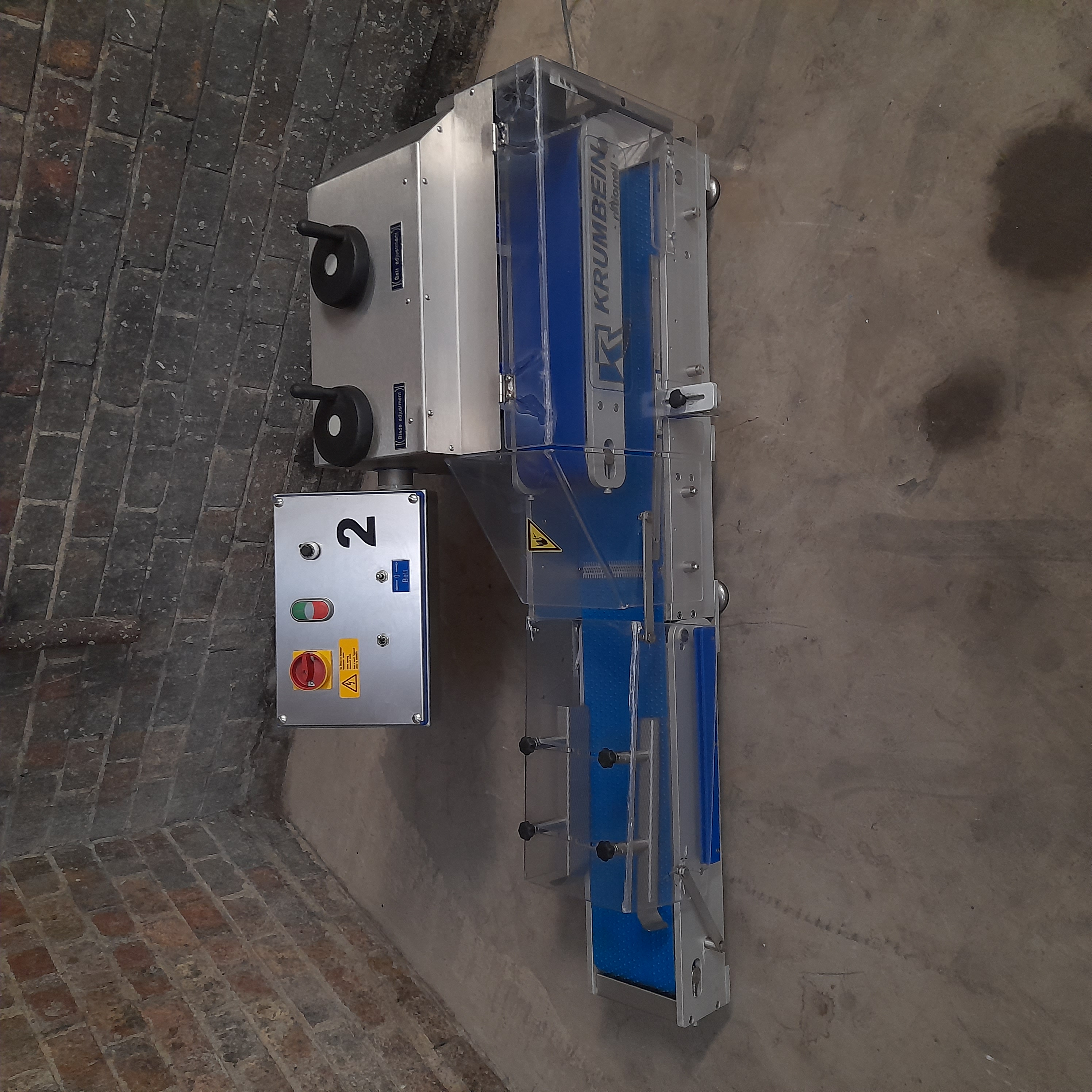 Used Krumbein  BBS-VE Bun & Roll Slicer