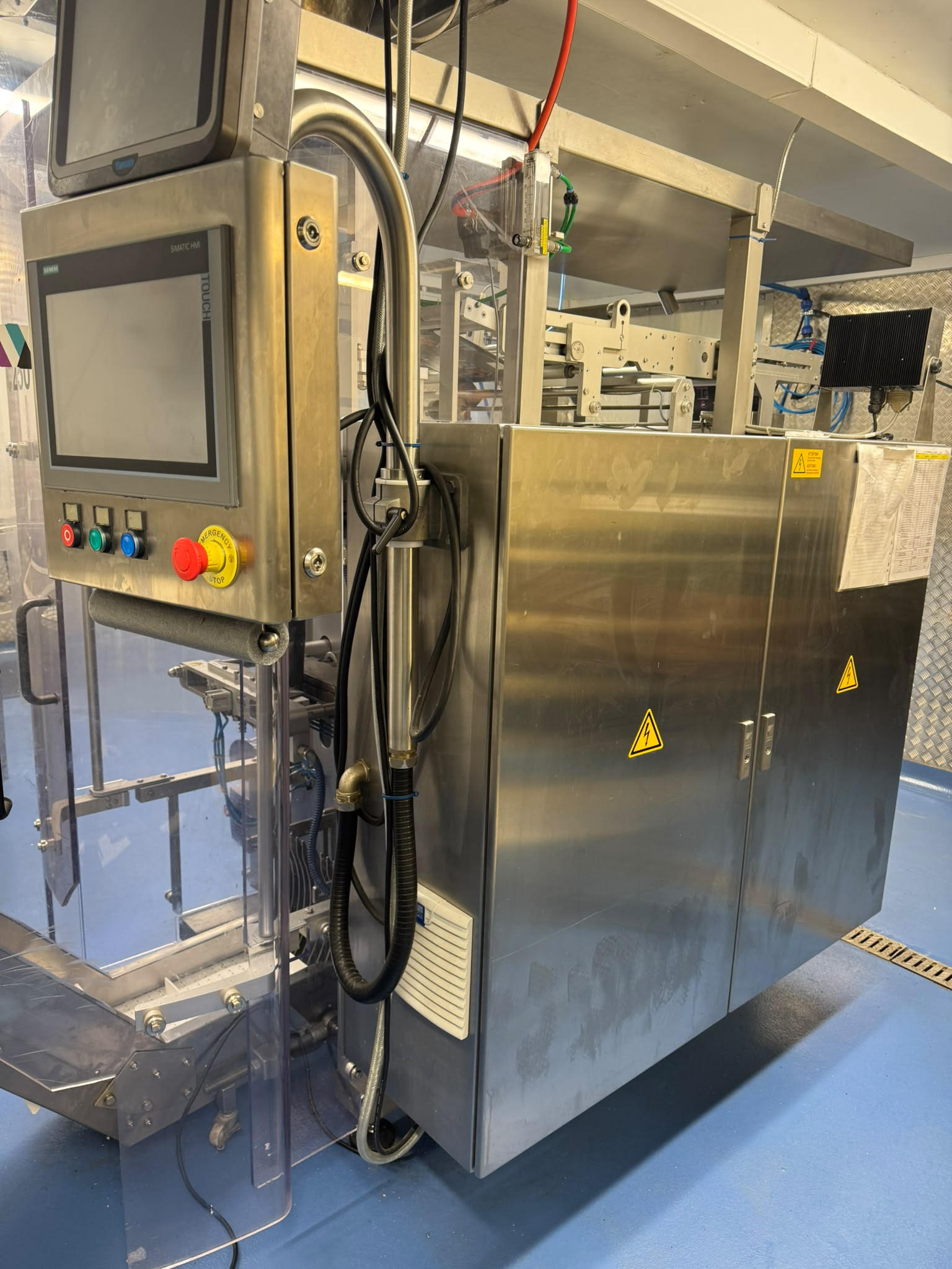 Used USED - 2019 Wolf VPC 250 Stainless Steel VFFS Bagger (with Videojet 6320 & Euroslot Jaws)