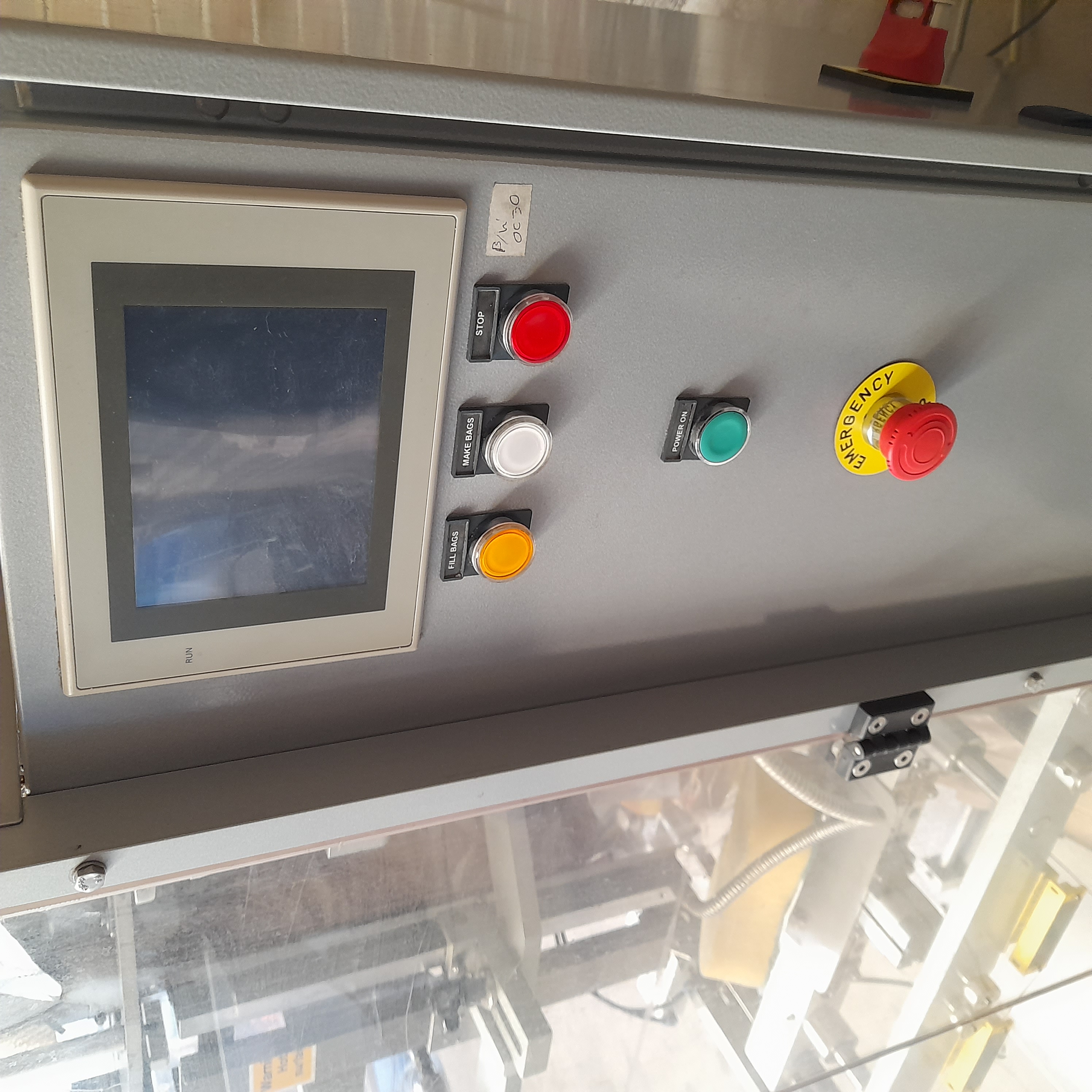 Used Gainsborough Engineering Vertical Form Fill Seal Machine