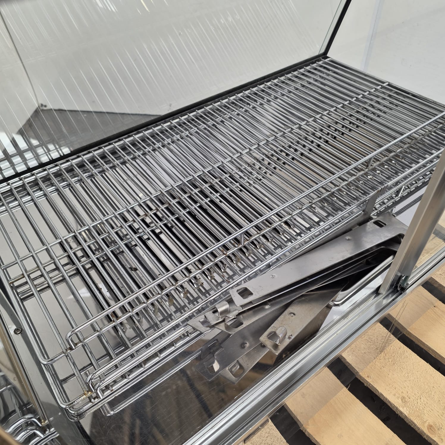 Used Buffalo Hot Food Display Cabinet