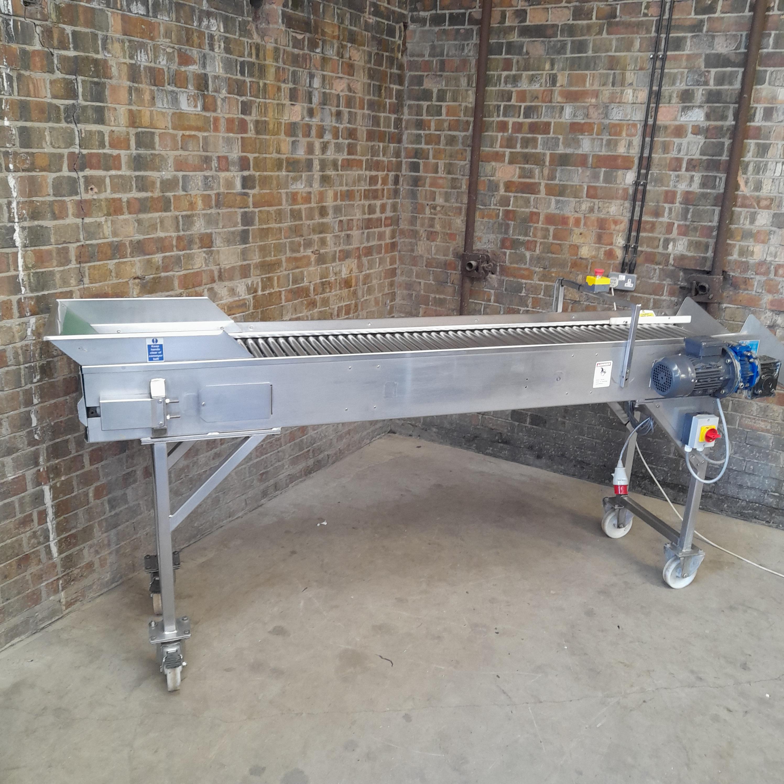 Used L.A Conveyor Systems Roller Conveyor