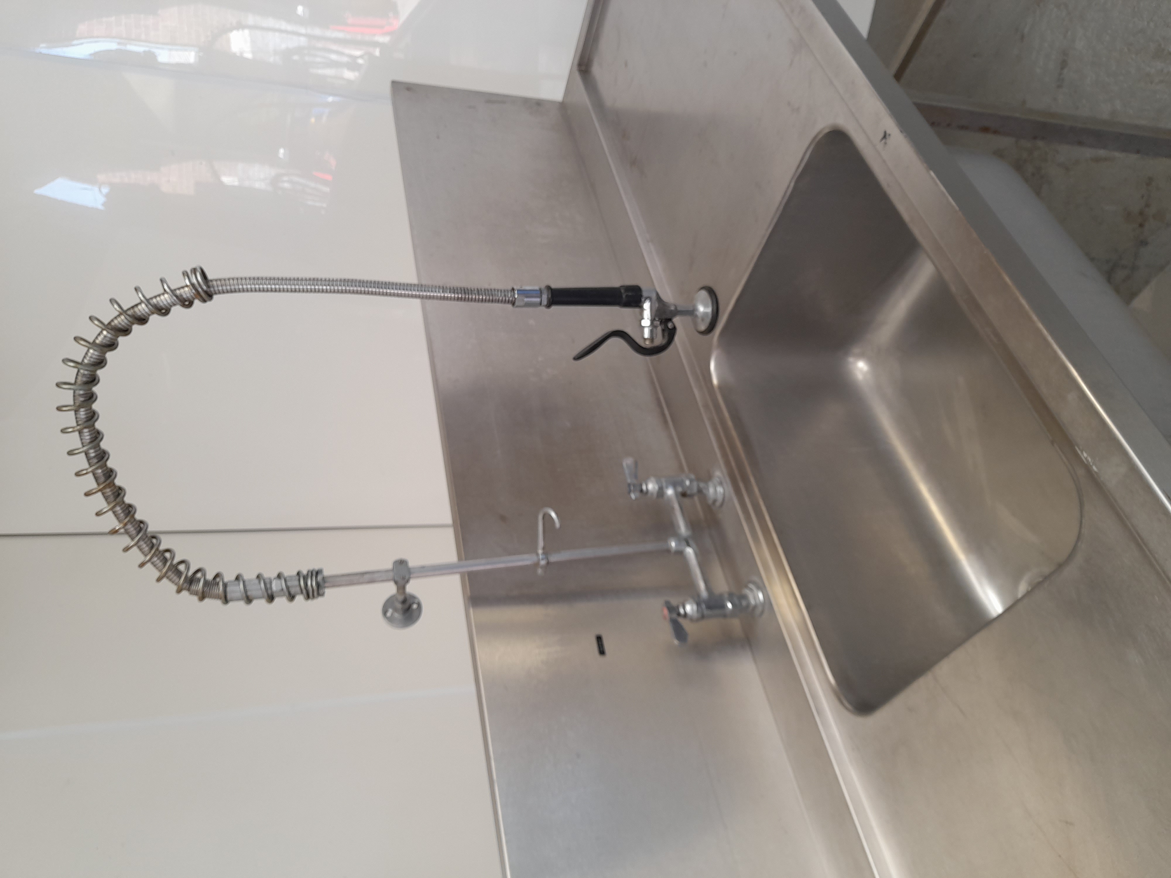Used Stainless Steel Bench Sink