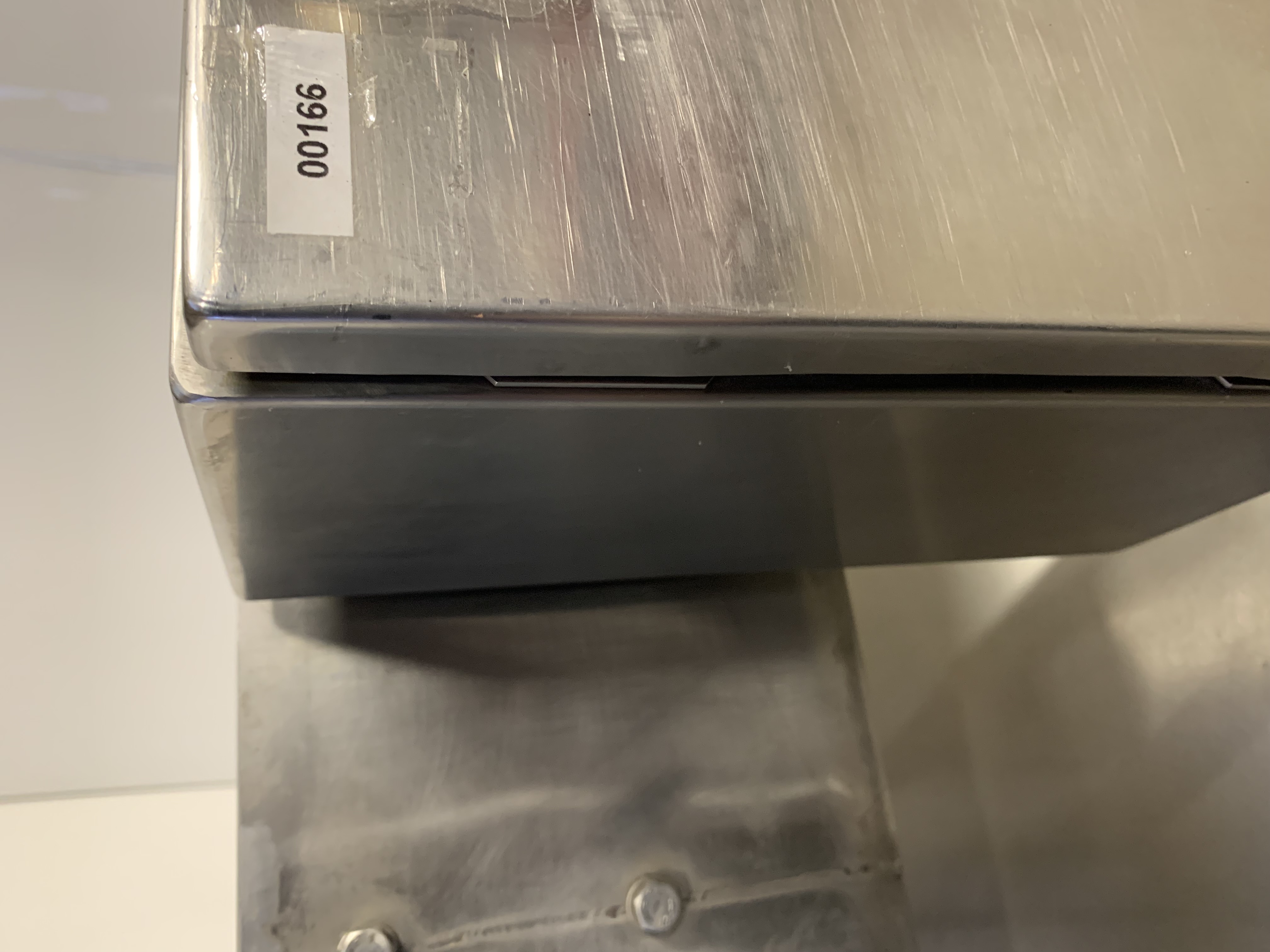 Used 7 metre long used stainless conveyor