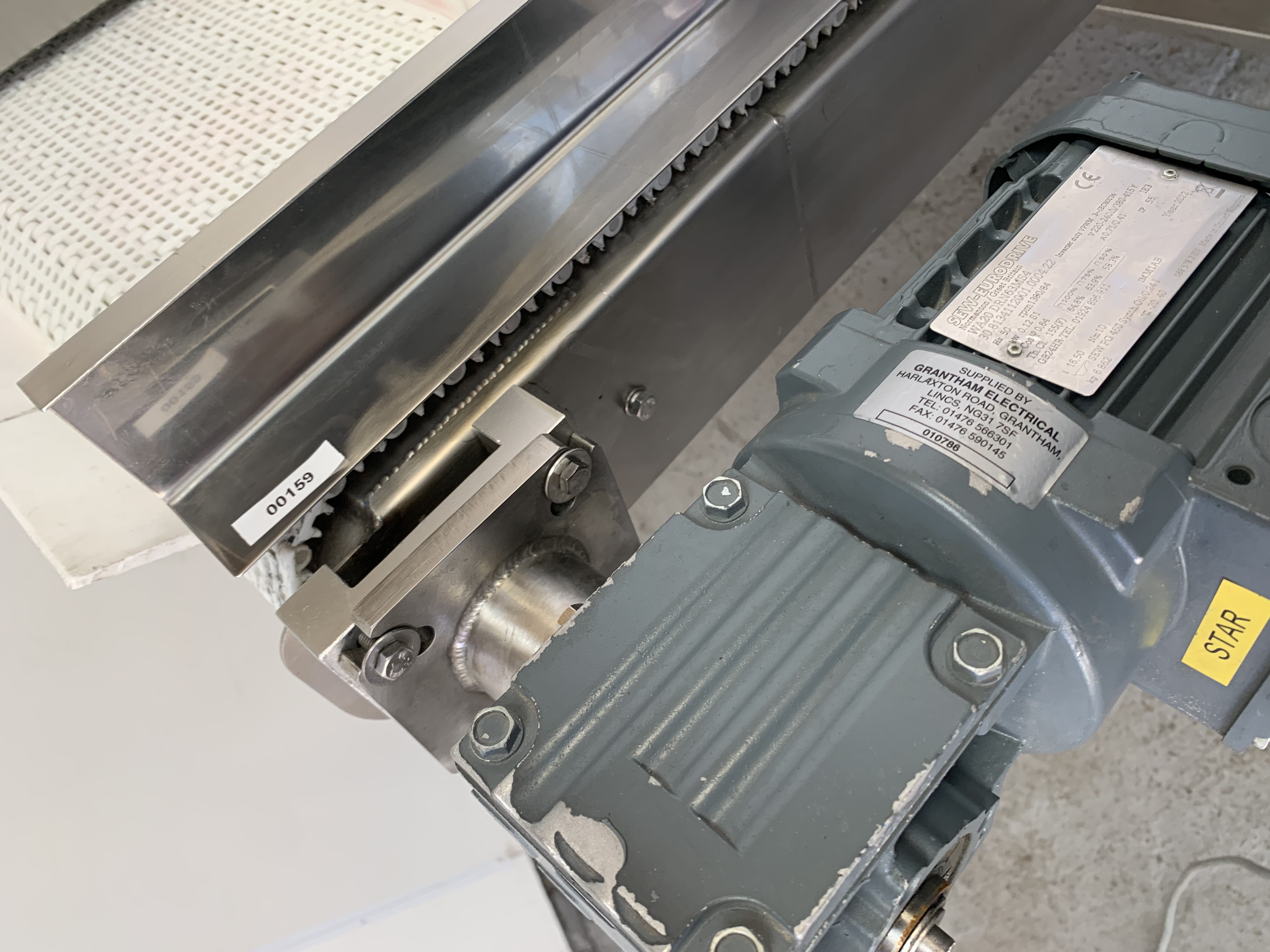 Used Used Inclune Conveyor