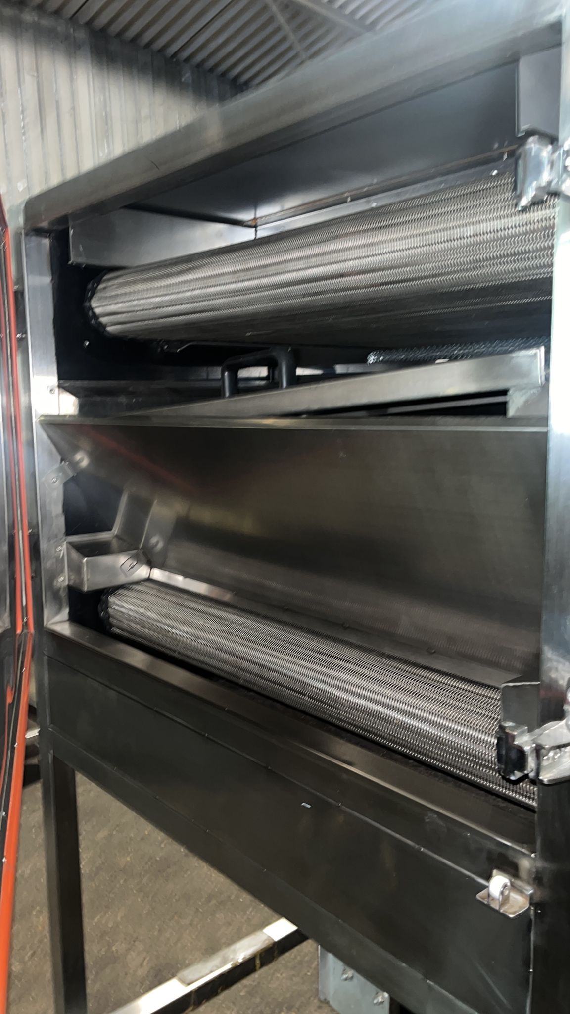 Used Peanut Roaster with Conveyor