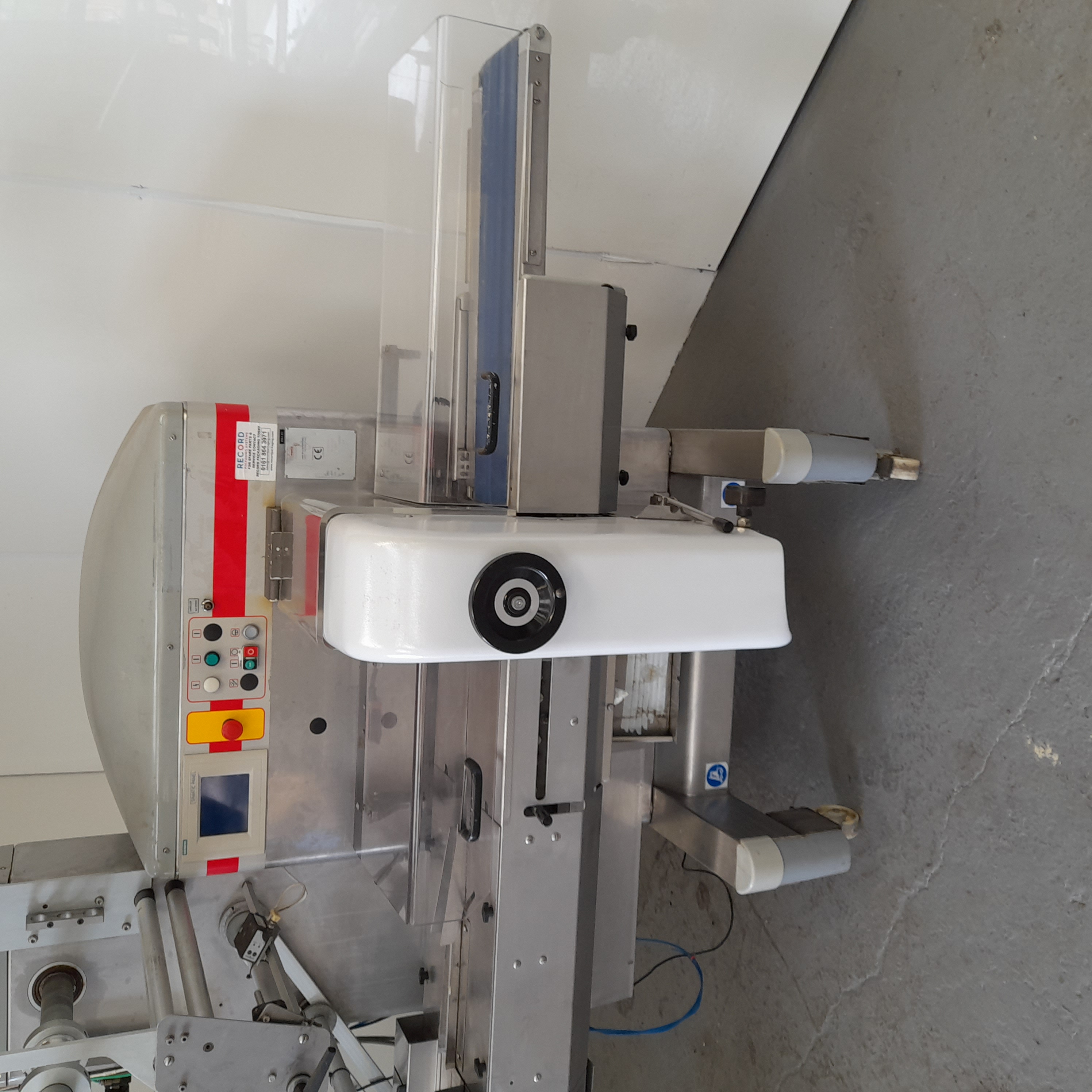 Used Record Flow Wrapper