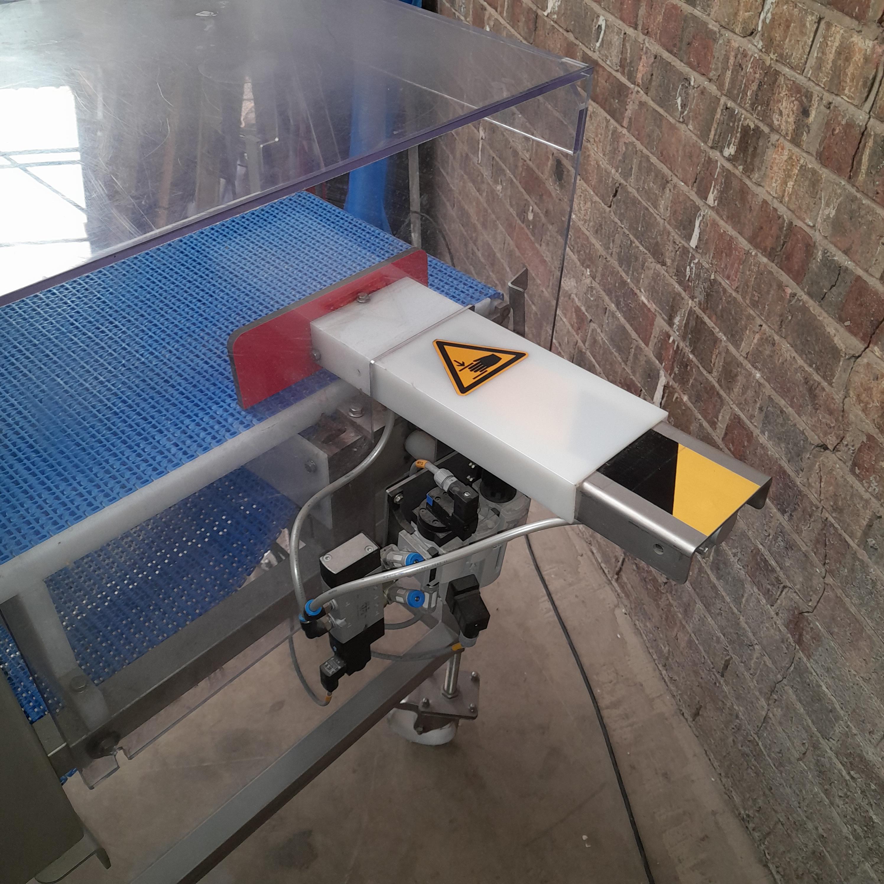 Used Minebea Intec Metal Detector and Conveyor