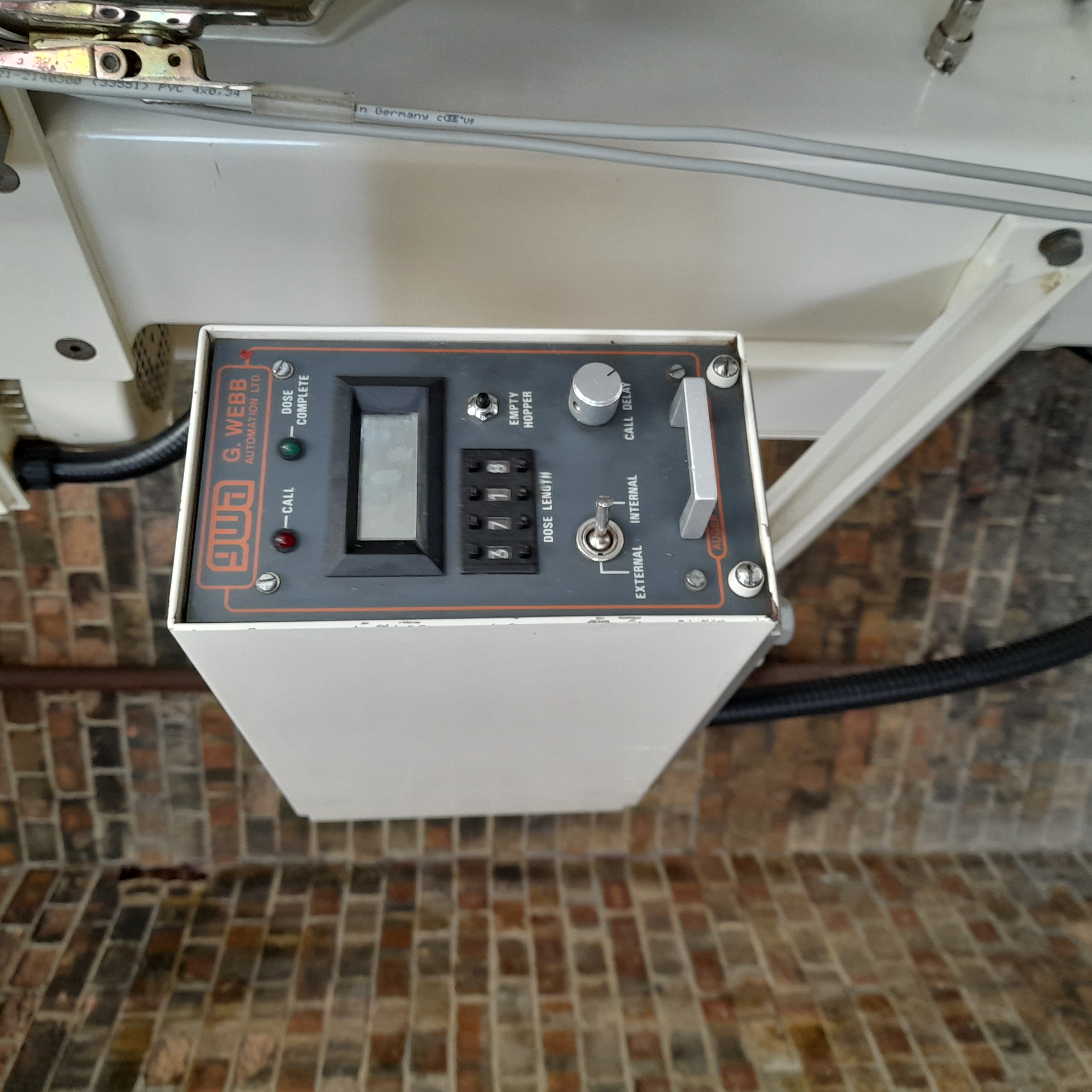 Used G Webb Automation Flour Mixer