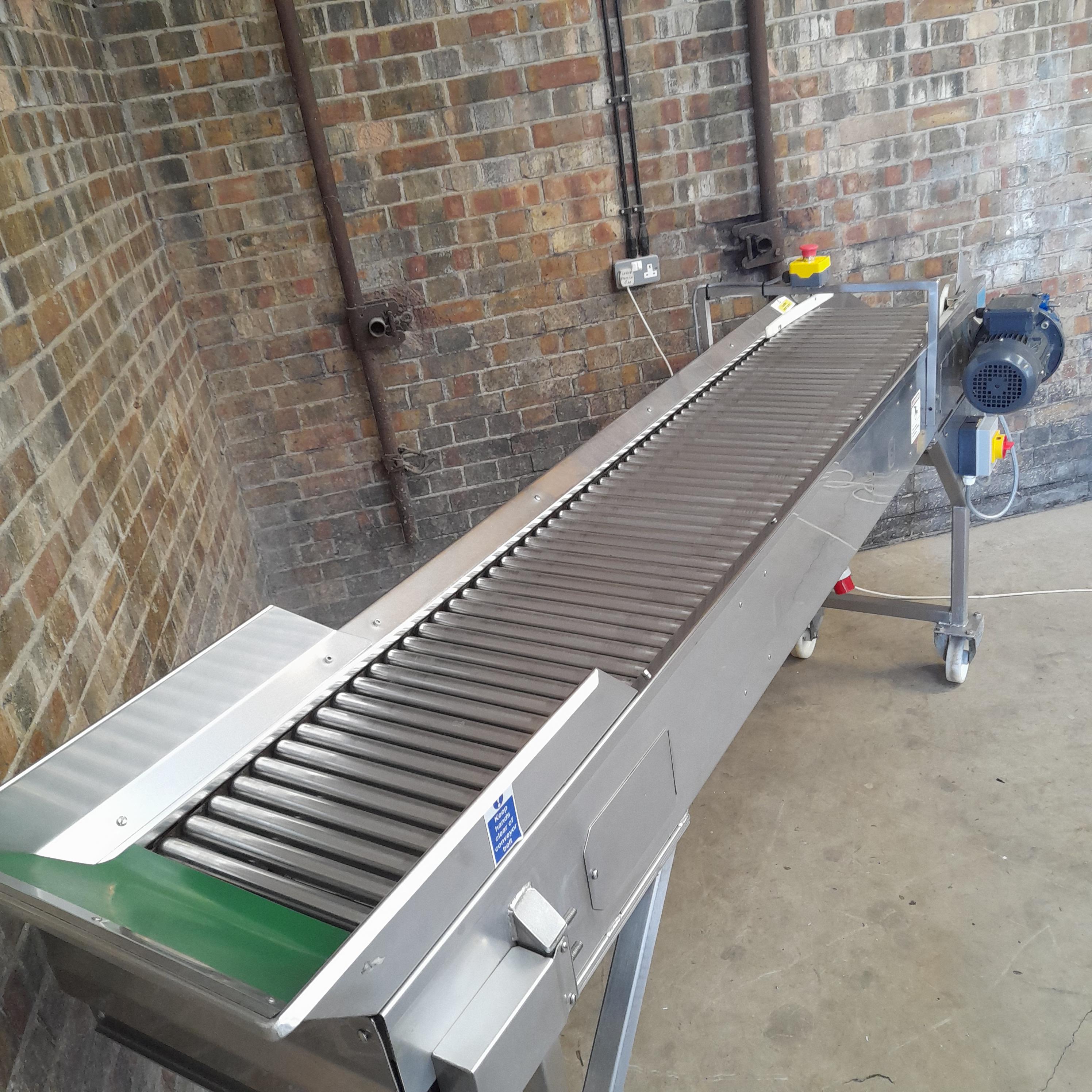 Used L.A Conveyor Systems Roller Conveyor